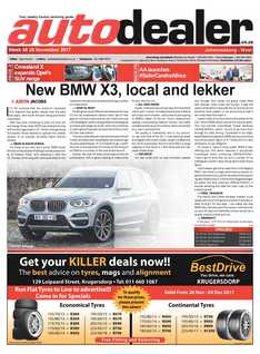 Auto dealer West 1 December 2017