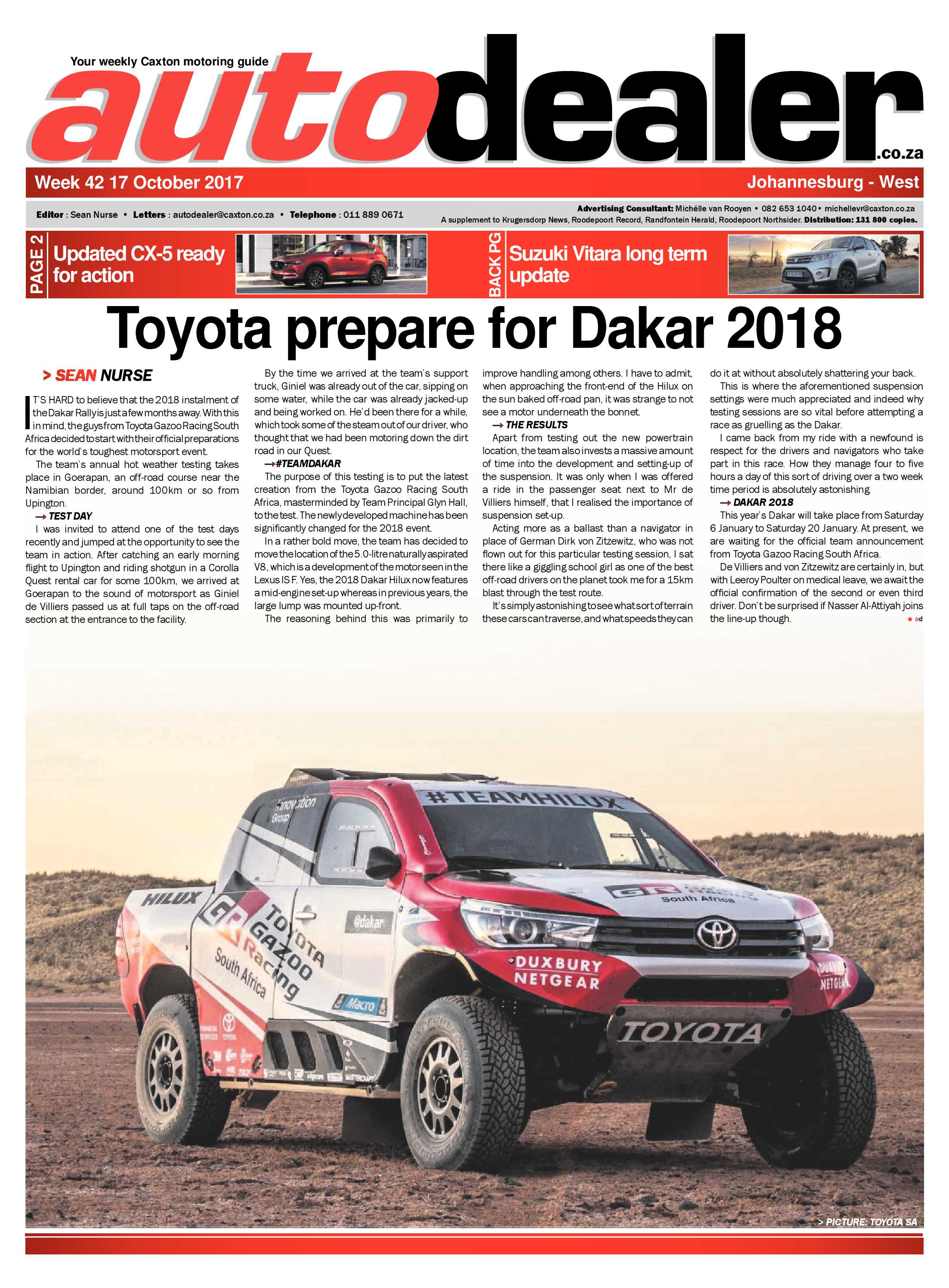 Autodealer 20 October 2017 page 1