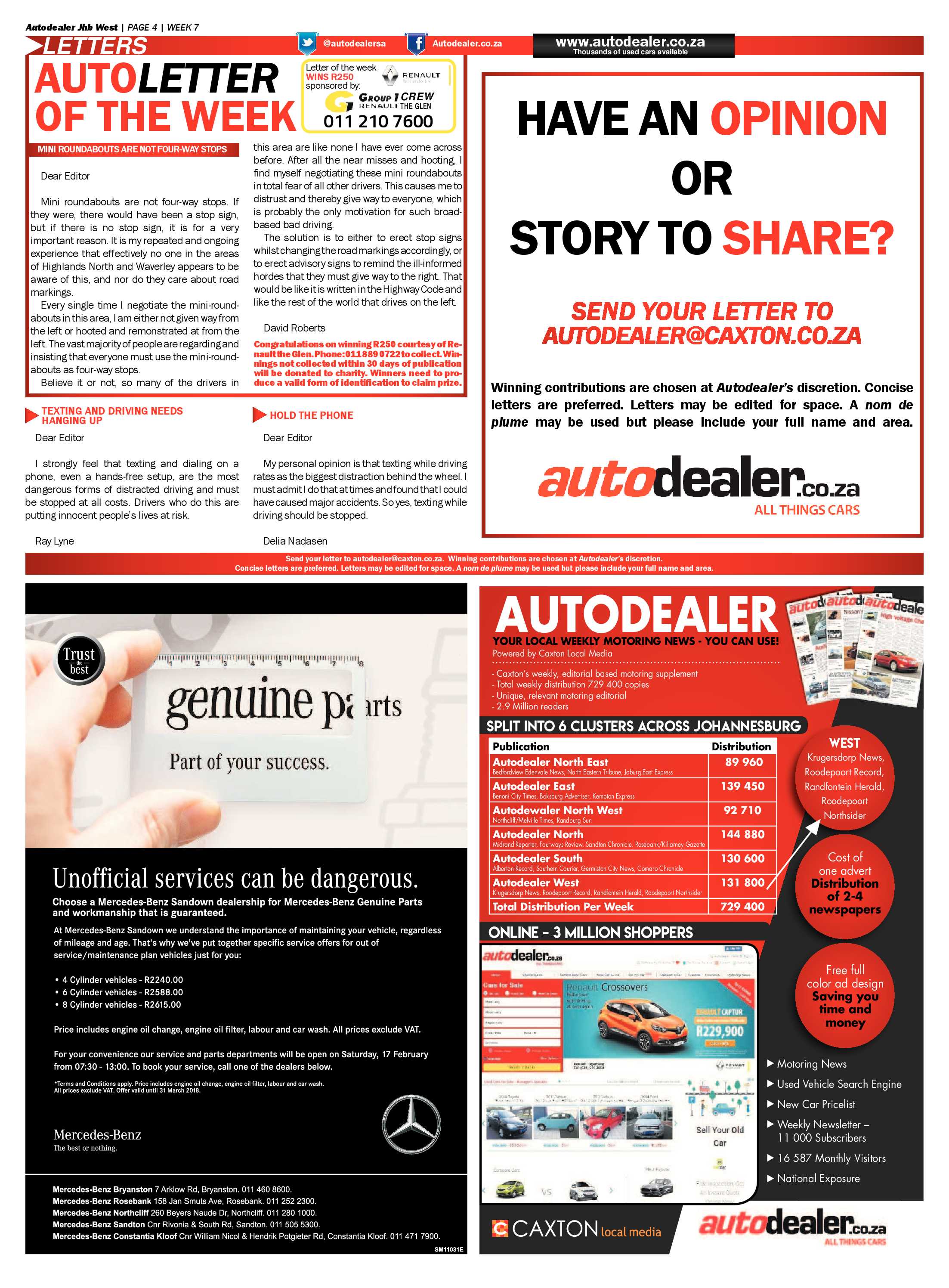 Autodealer West – 16 February 2018 page 4