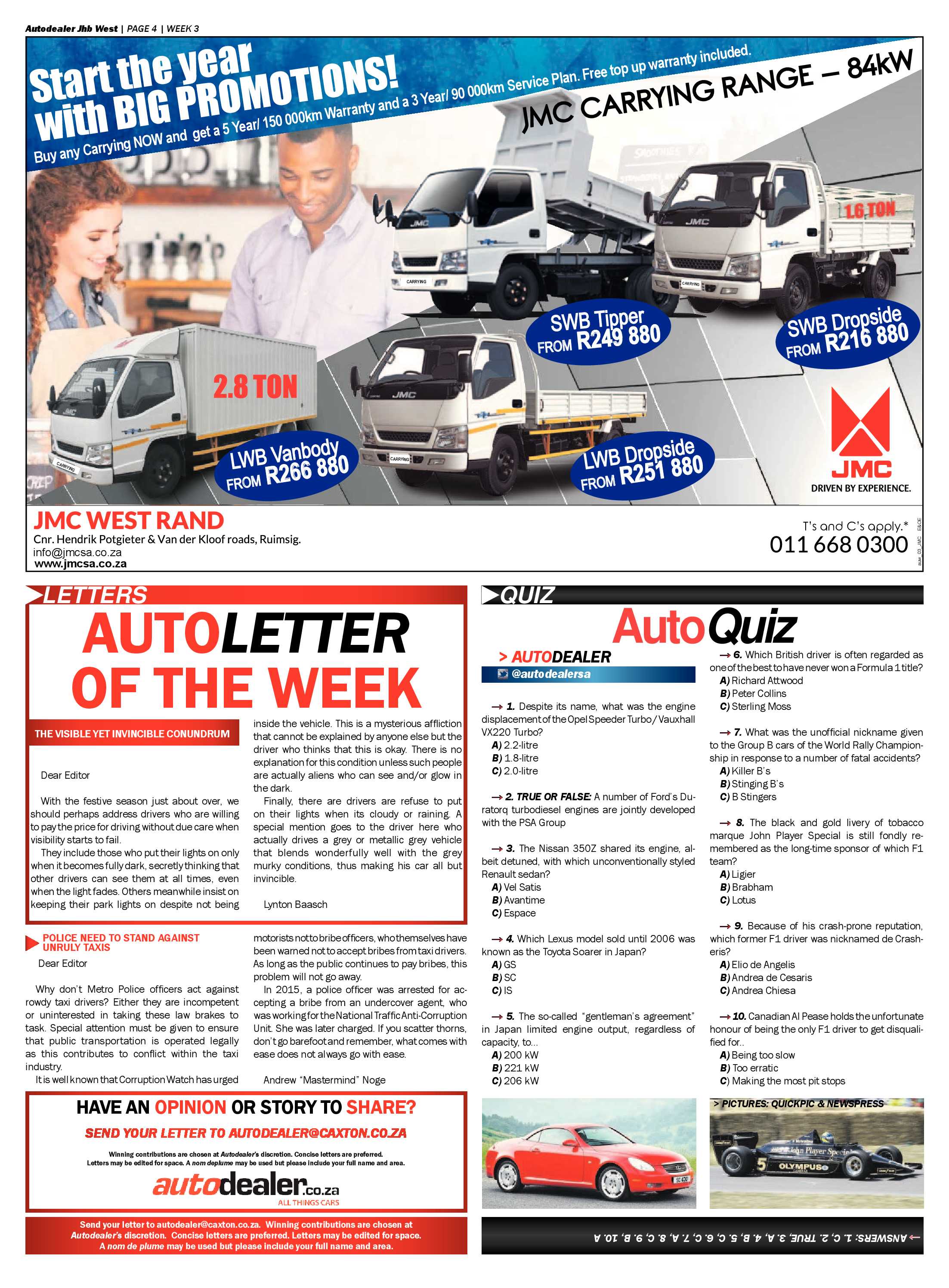 Autodealer West 19 January 2018 page 4