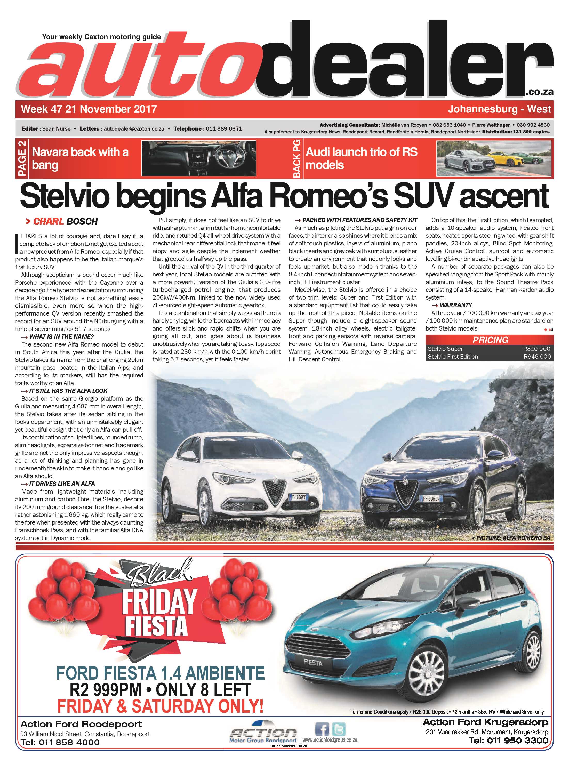 Autodealer 24 November 2017 page 1