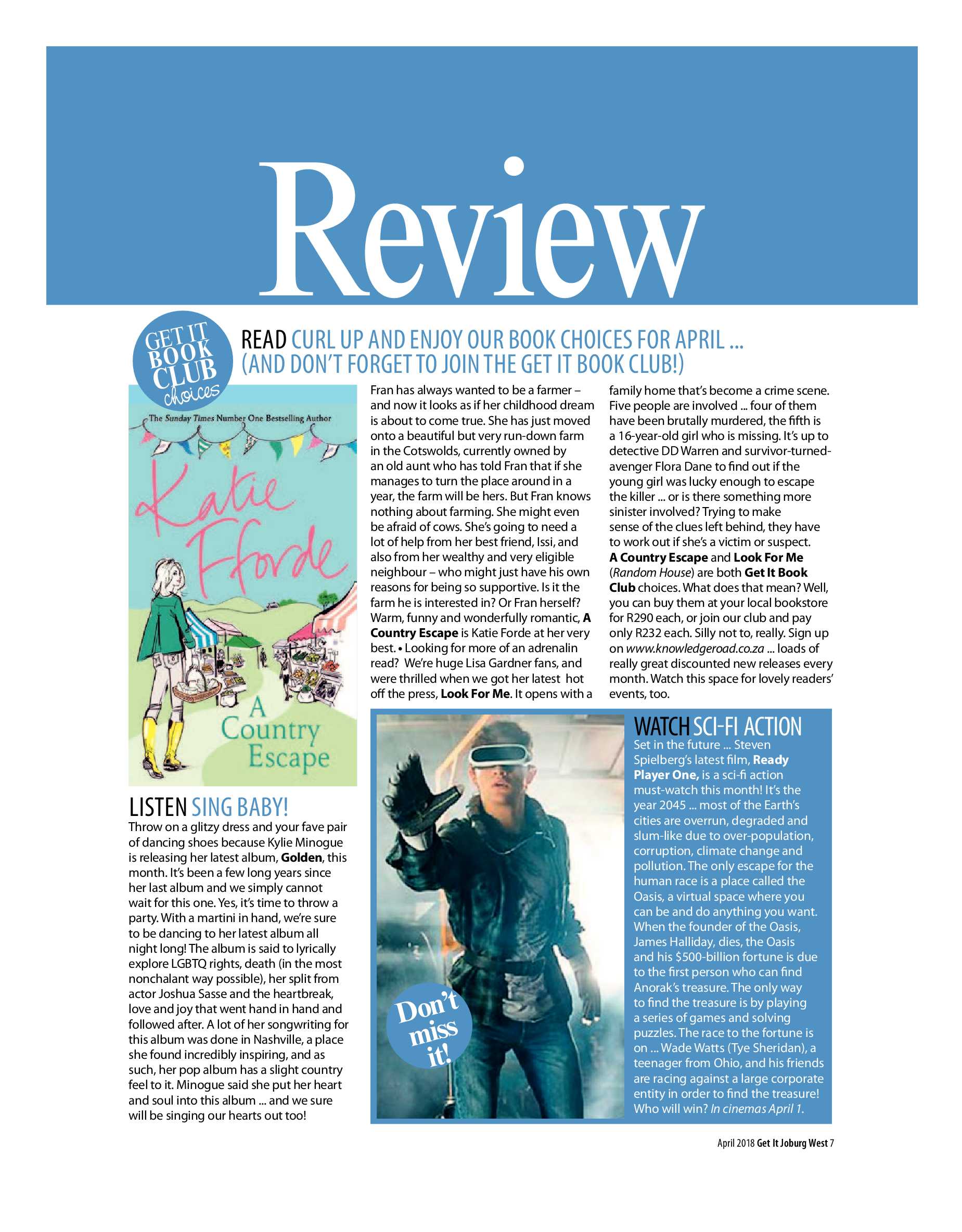 Get it JHB West – April 2018 page 7