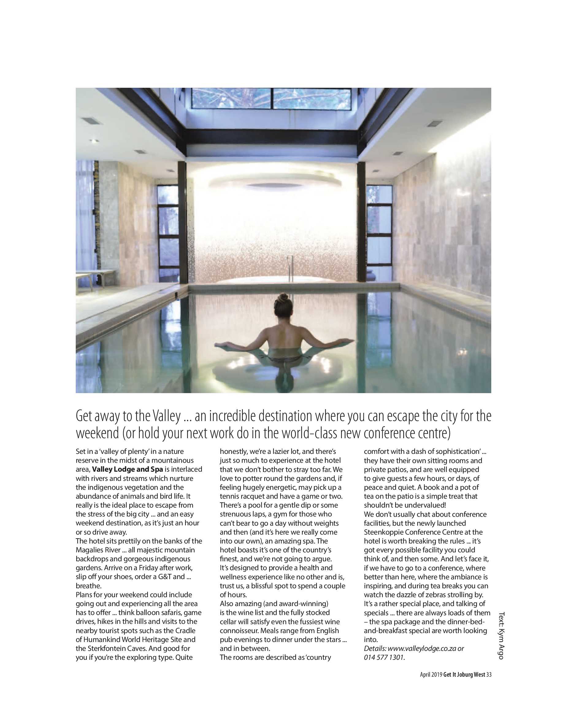 Get it JHB West – April 2019 page 33