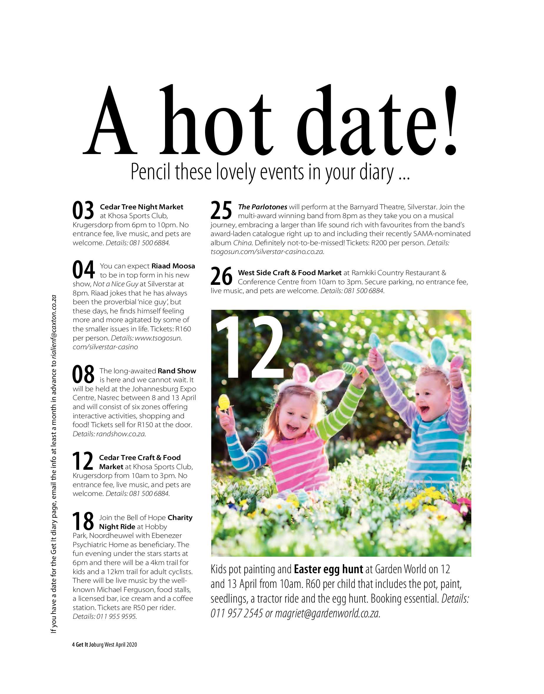 Get it JHB West – April 2020 page 4