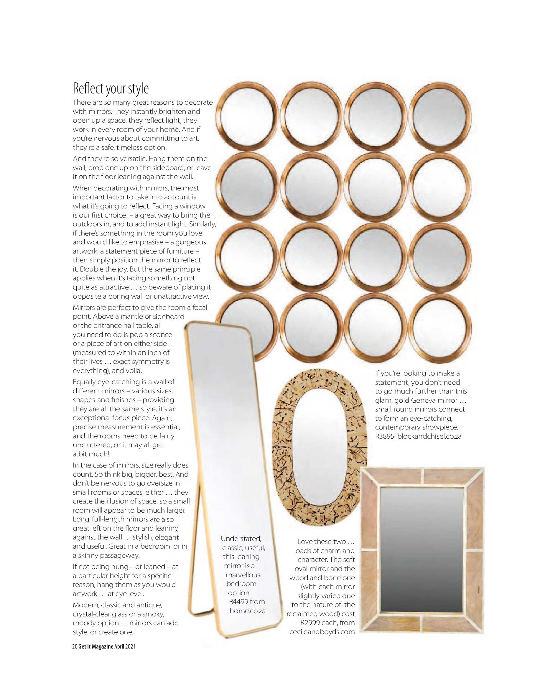 Get it JHB West – April 2021 page 20