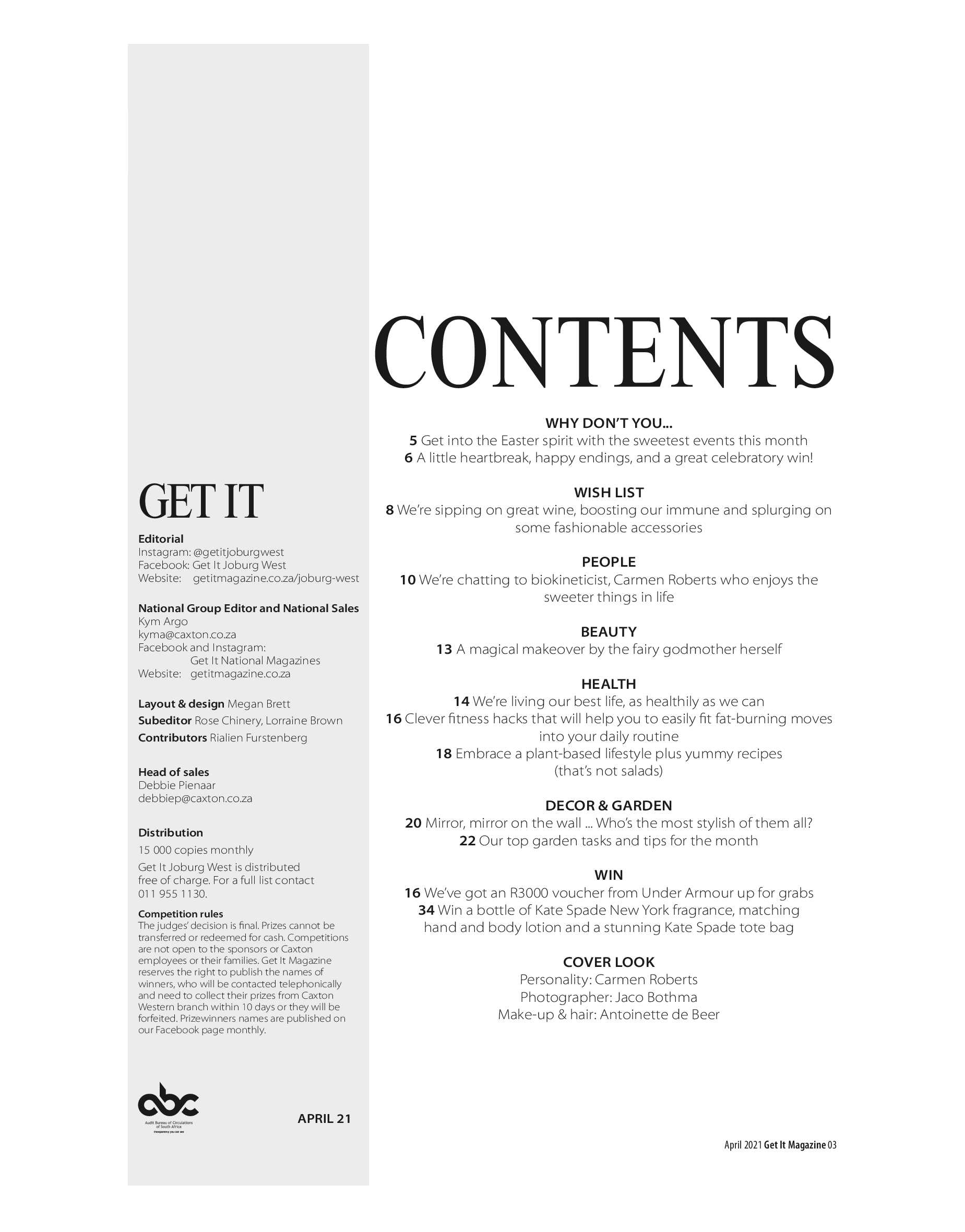 Get it JHB West – April 2021 page 3