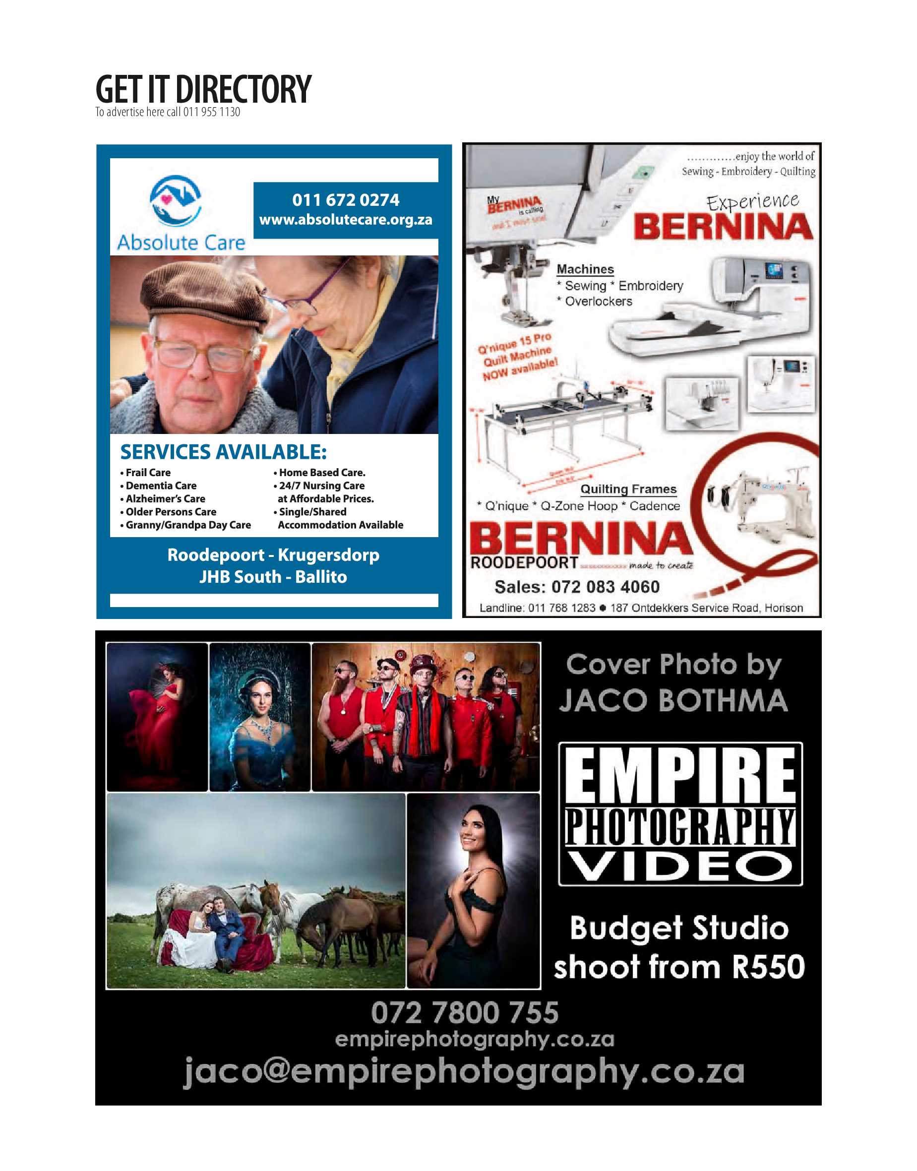 Get it JHB West – April 2021 page 30