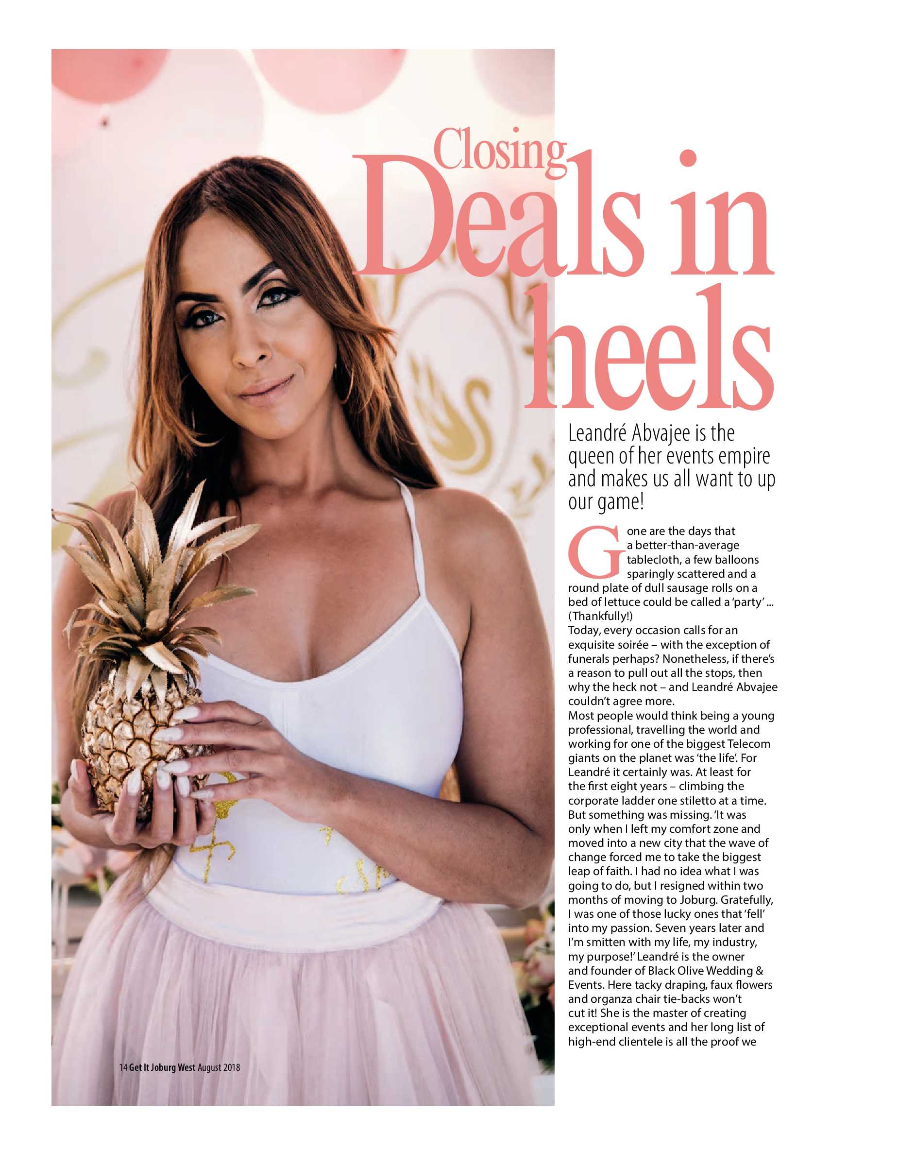 Get it JHB West – August 2018 page 14