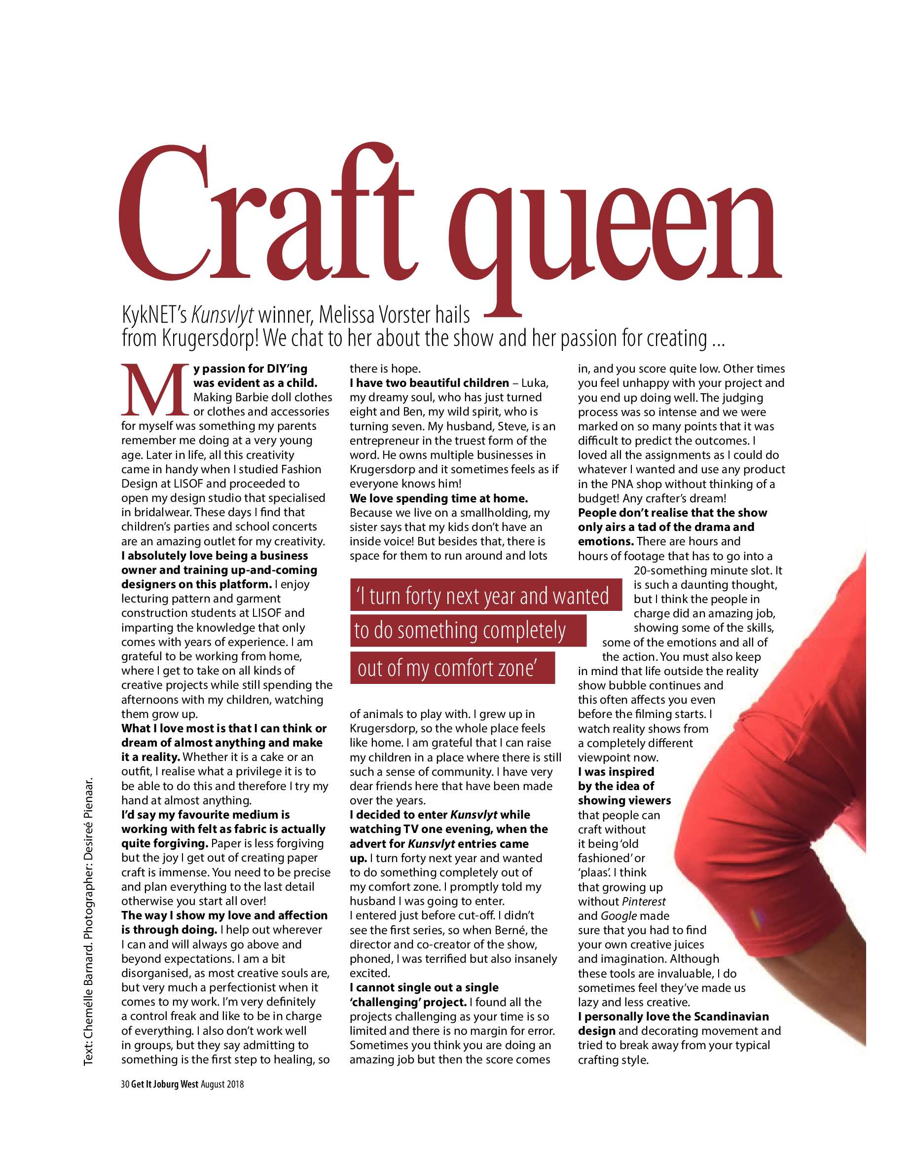 Get it JHB West – August 2018 page 30