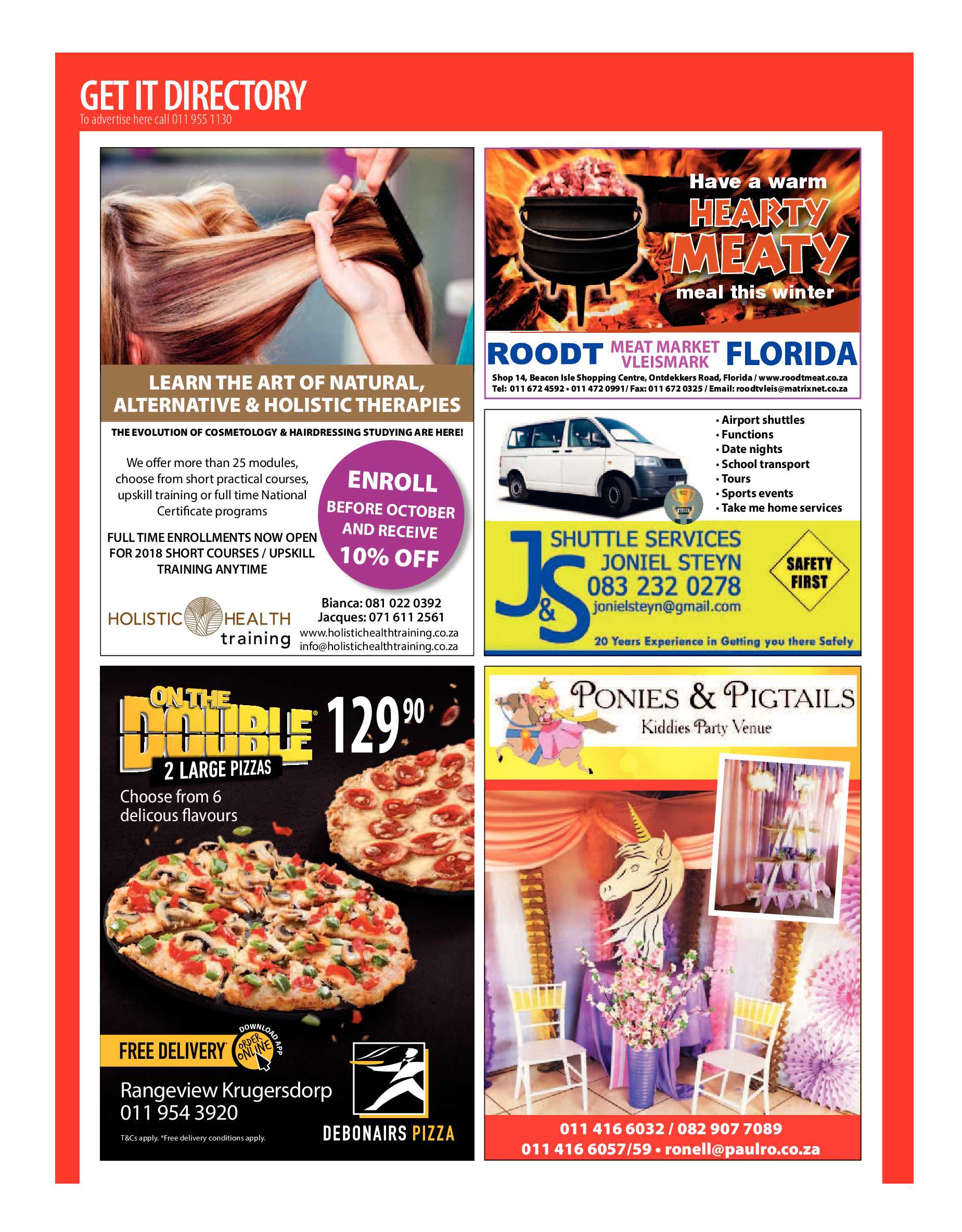 Get it JHB West – August 2018 page 46