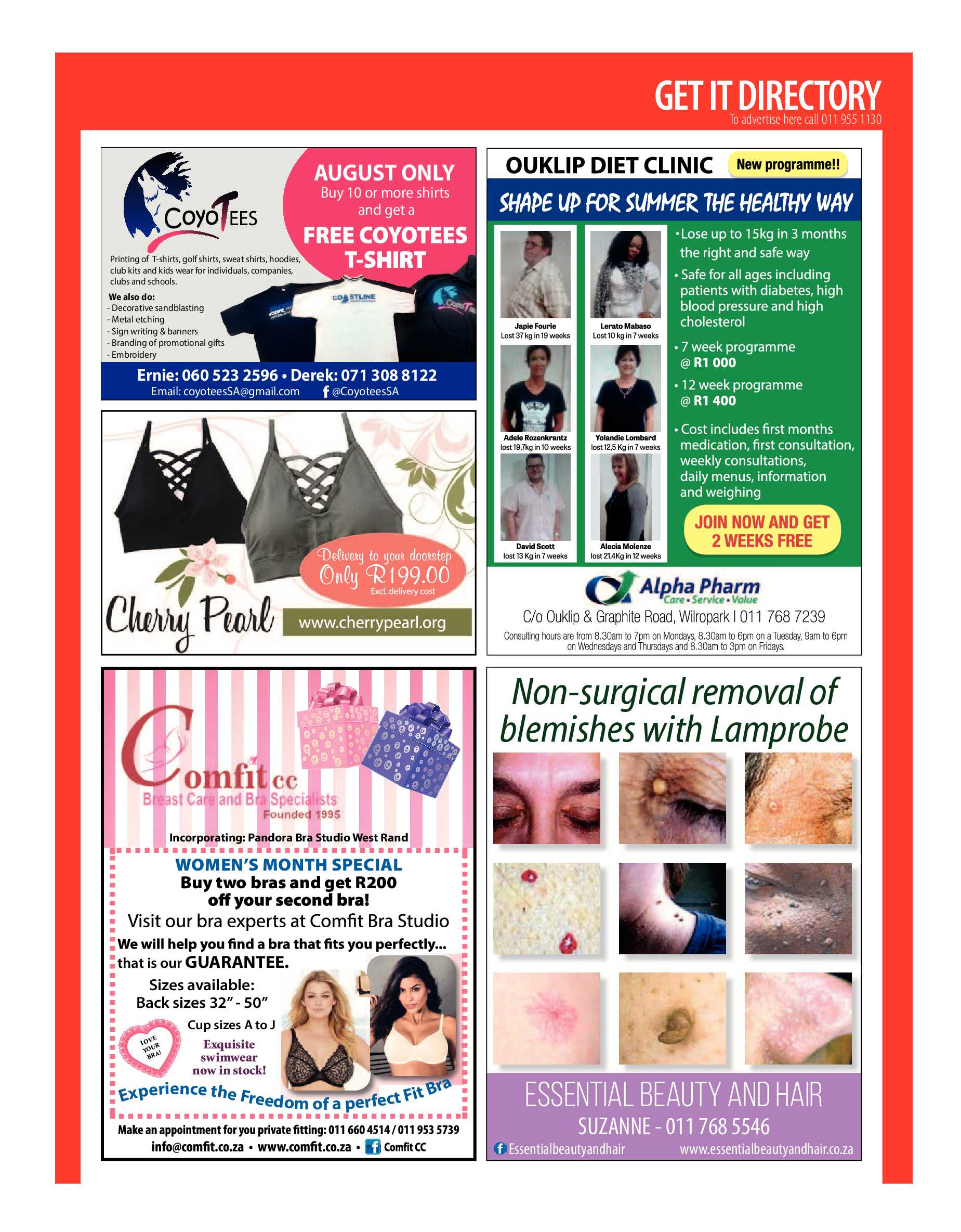 Get it JHB West – August 2018 page 51