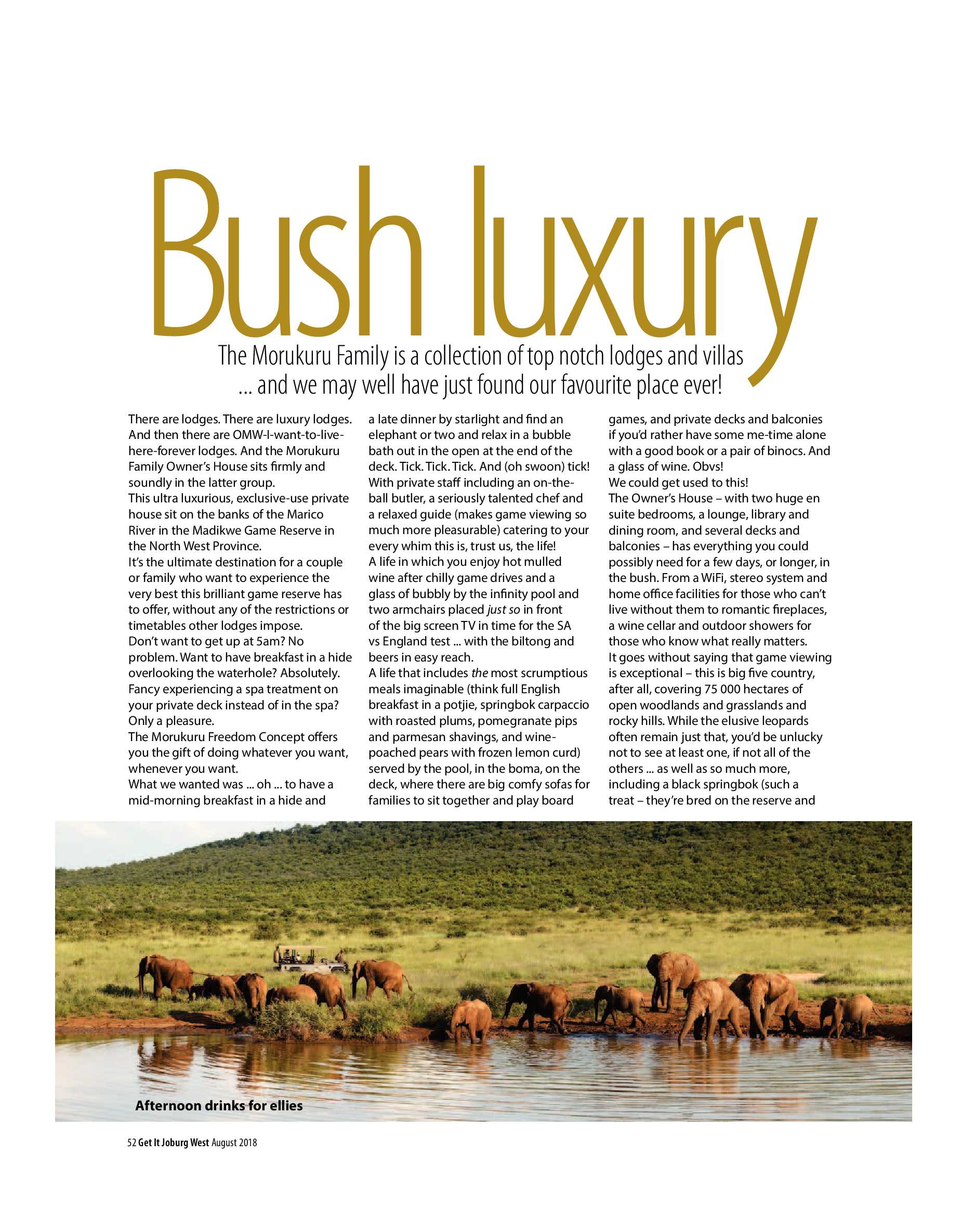 Get it JHB West – August 2018 page 52