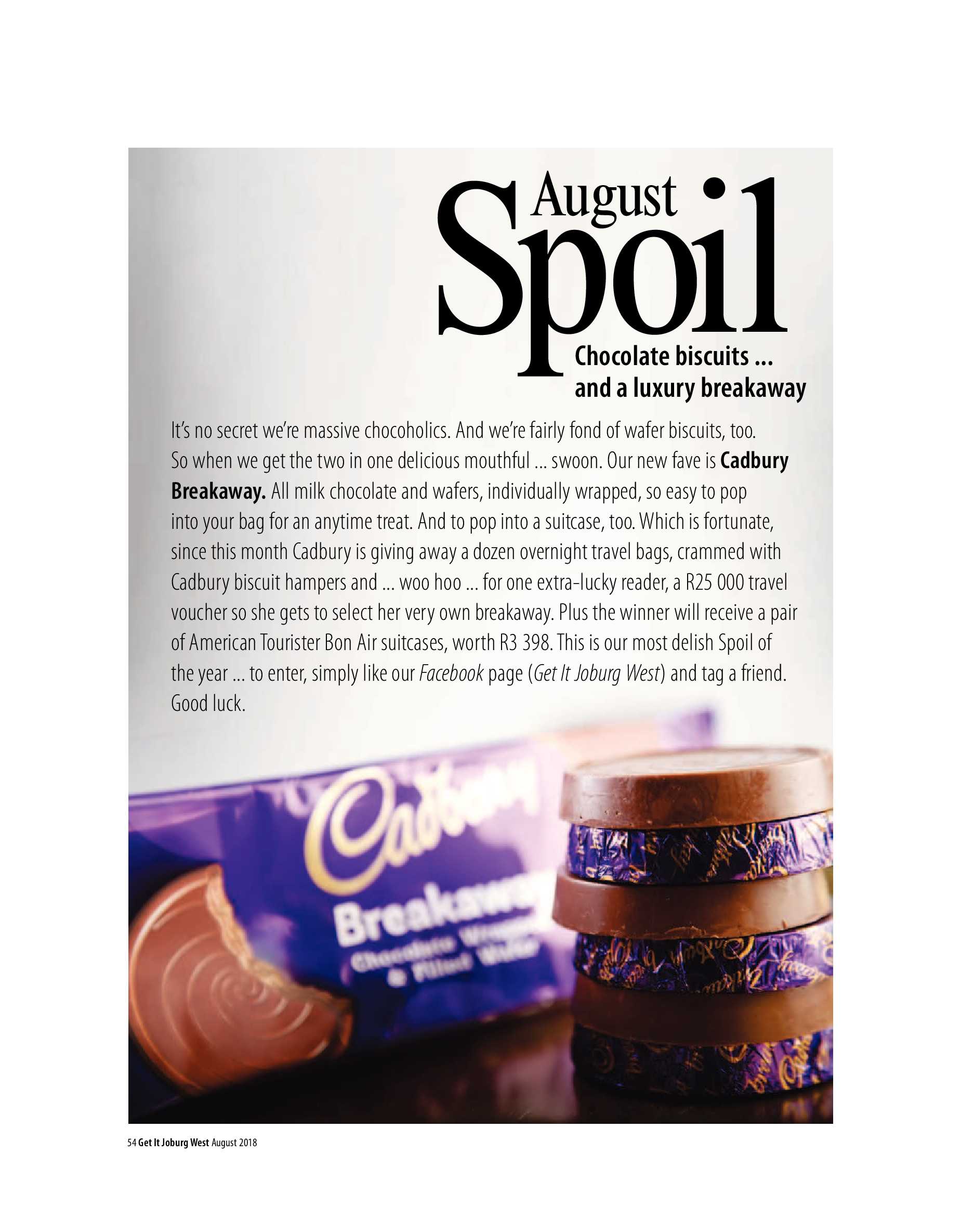 Get it JHB West – August 2018 page 54