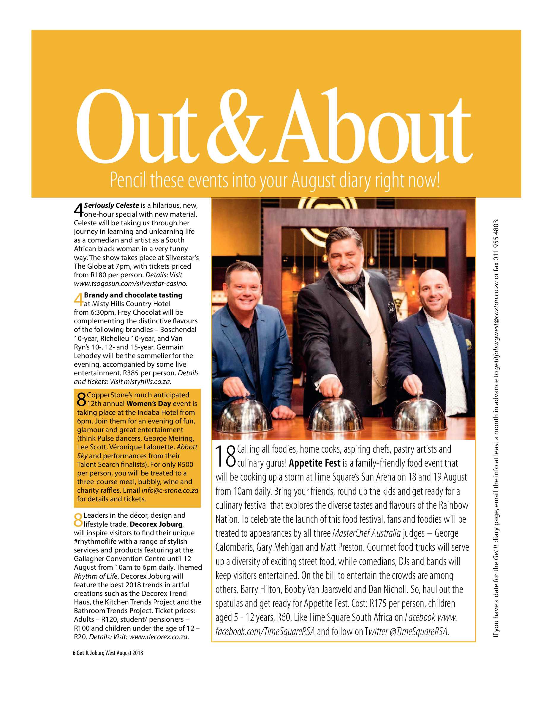 Get it JHB West – August 2018 page 6