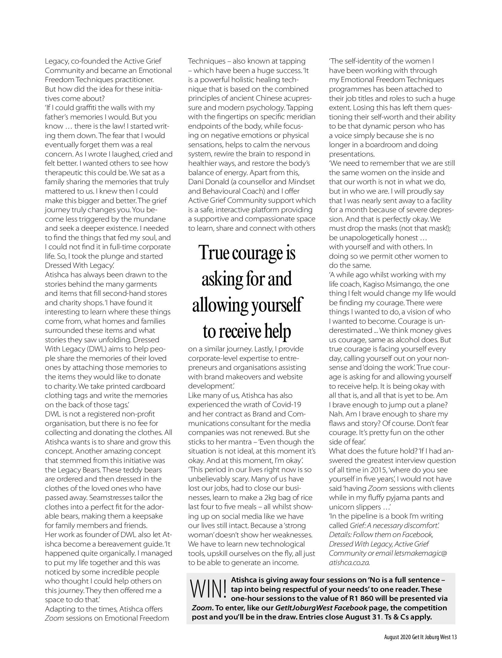 Get it JHB West – August 2020 page 13