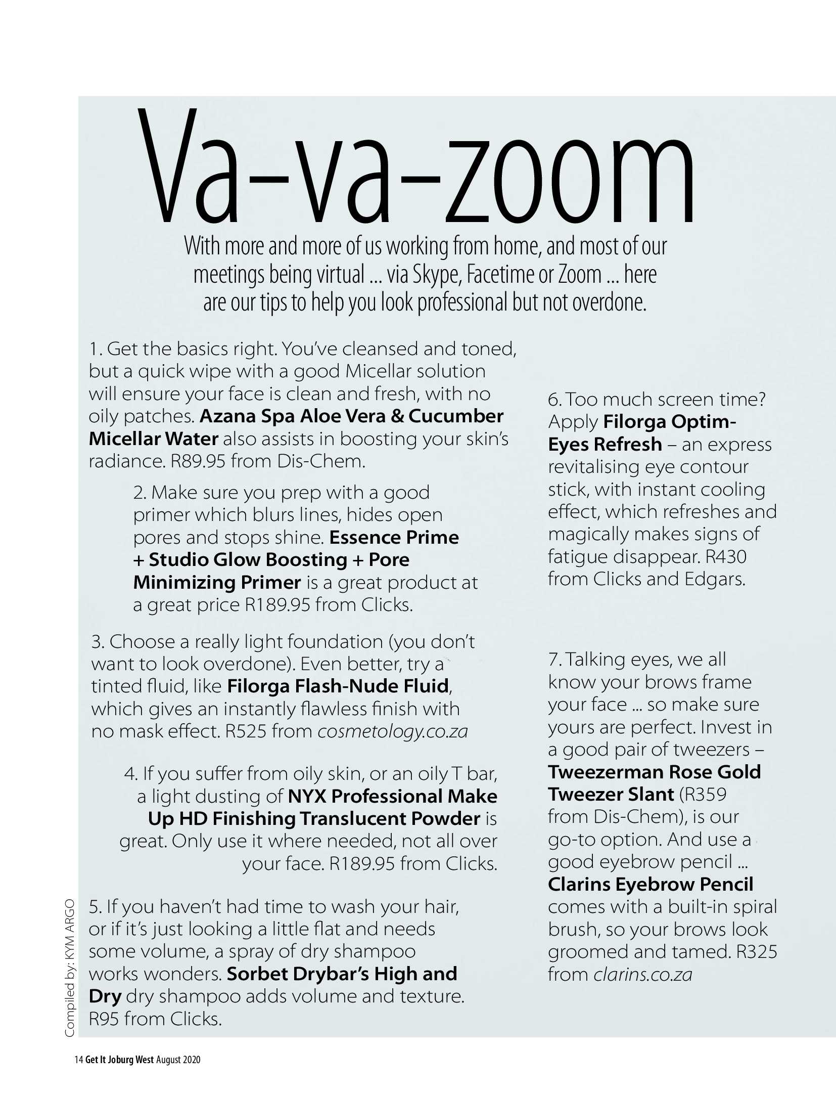 Get it JHB West – August 2020 page 14