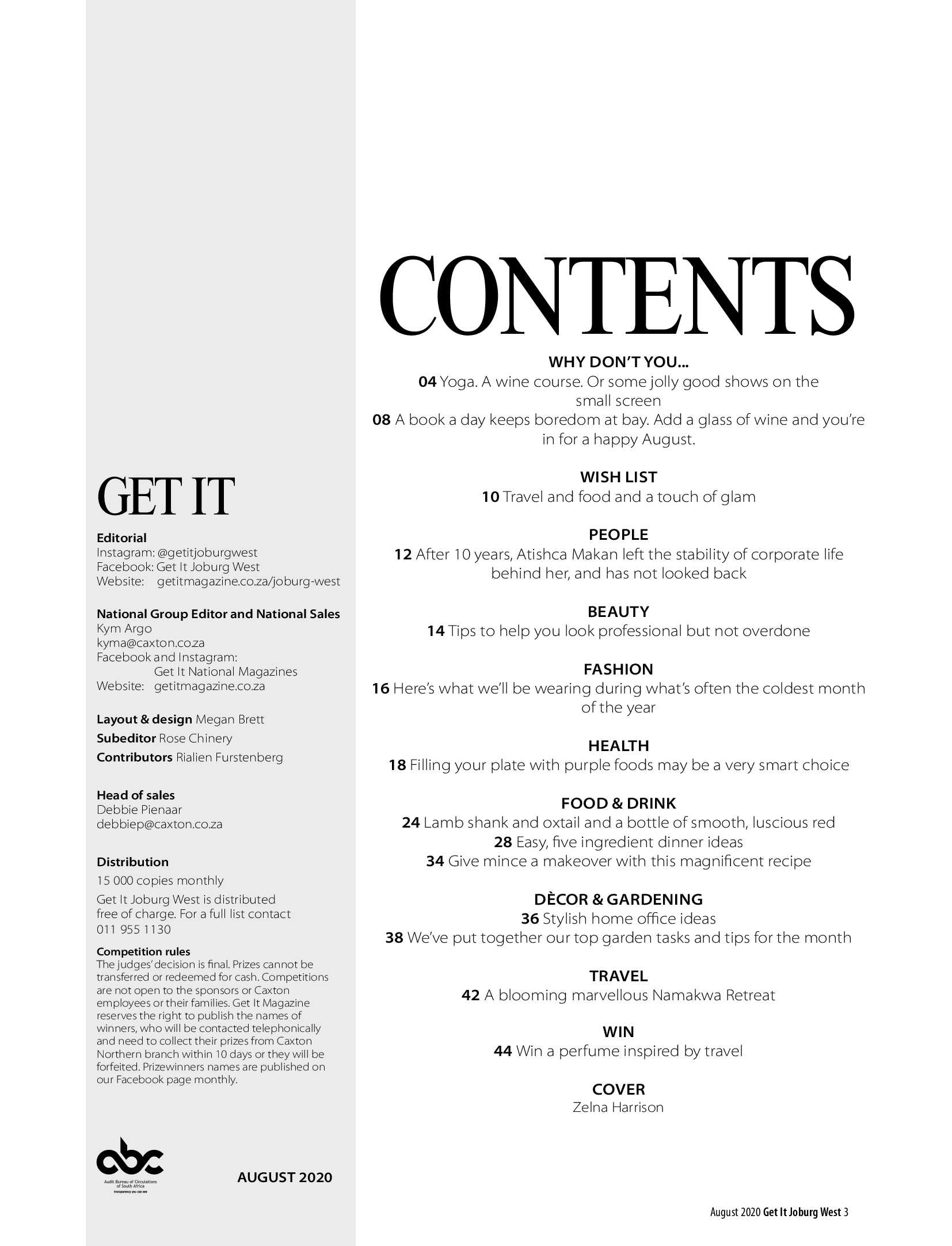 Get it JHB West – August 2020 page 3