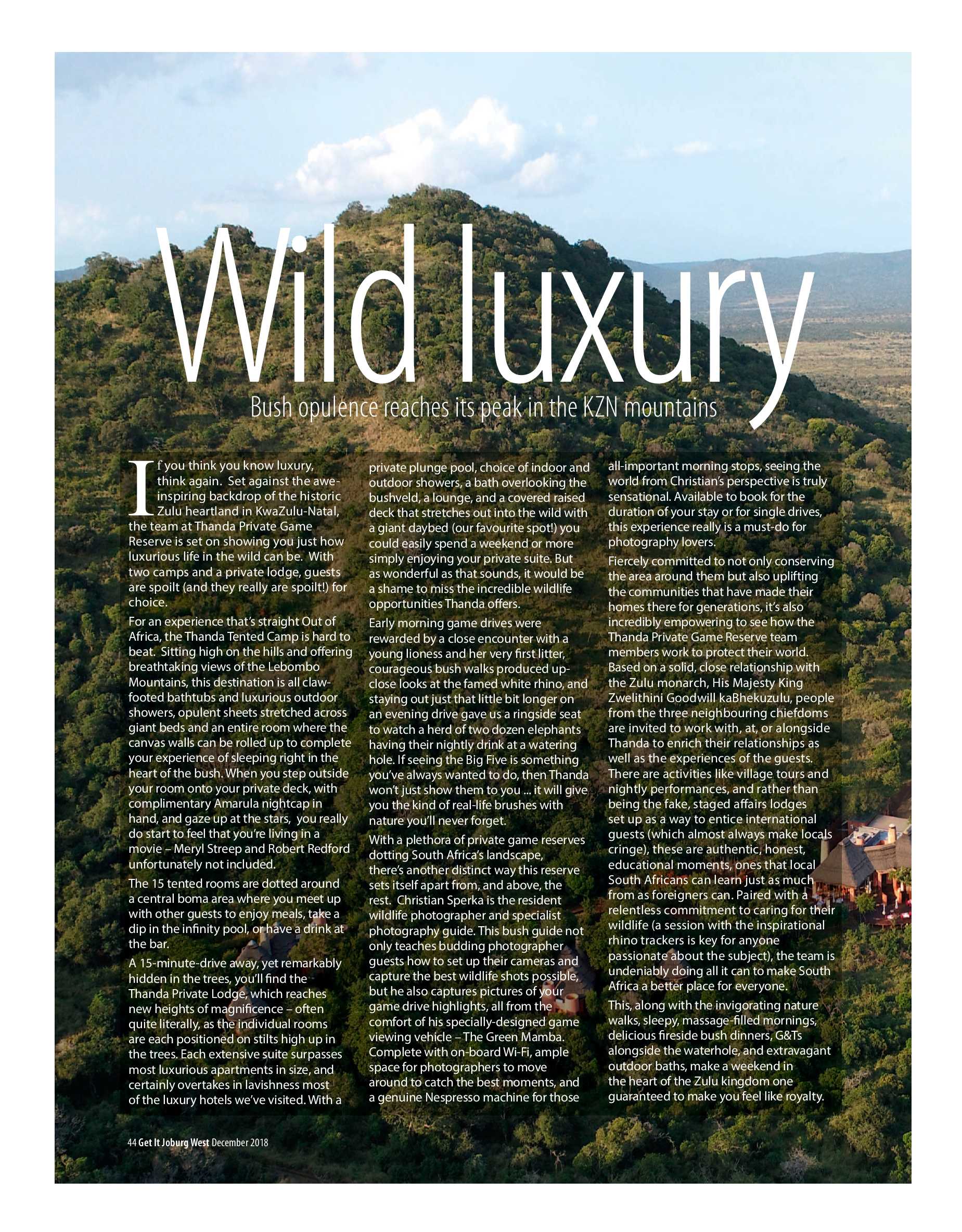 Get it JHB West – Dec 2018 – Jan 2019 page 44