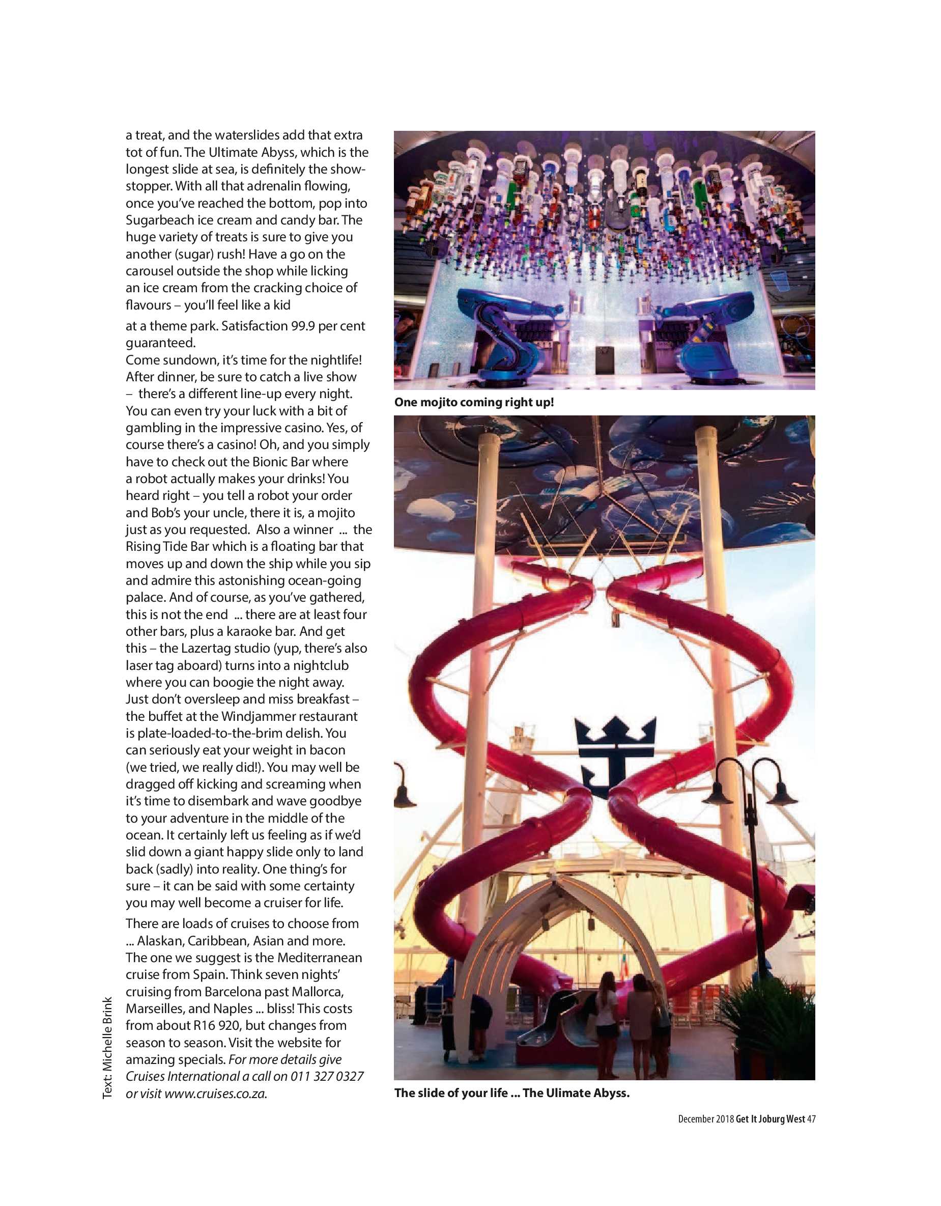 Get it JHB West – Dec 2018 – Jan 2019 page 47