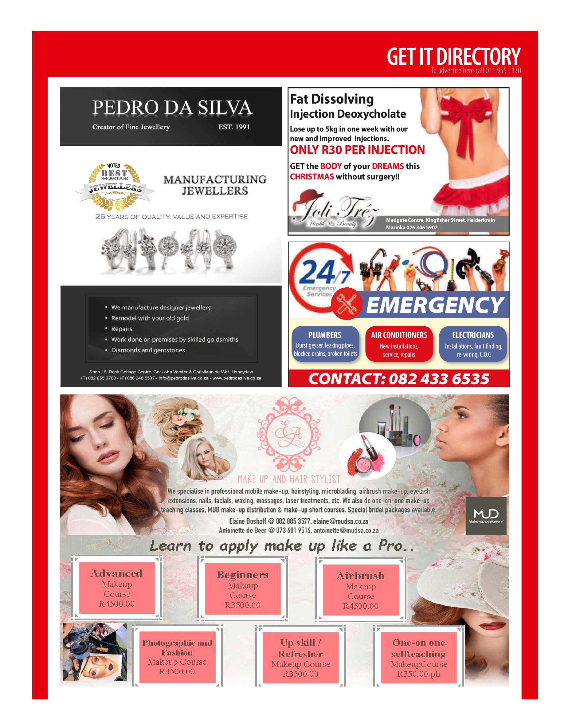 Get it JHB West – Dec 2018 – Jan 2019 page 49