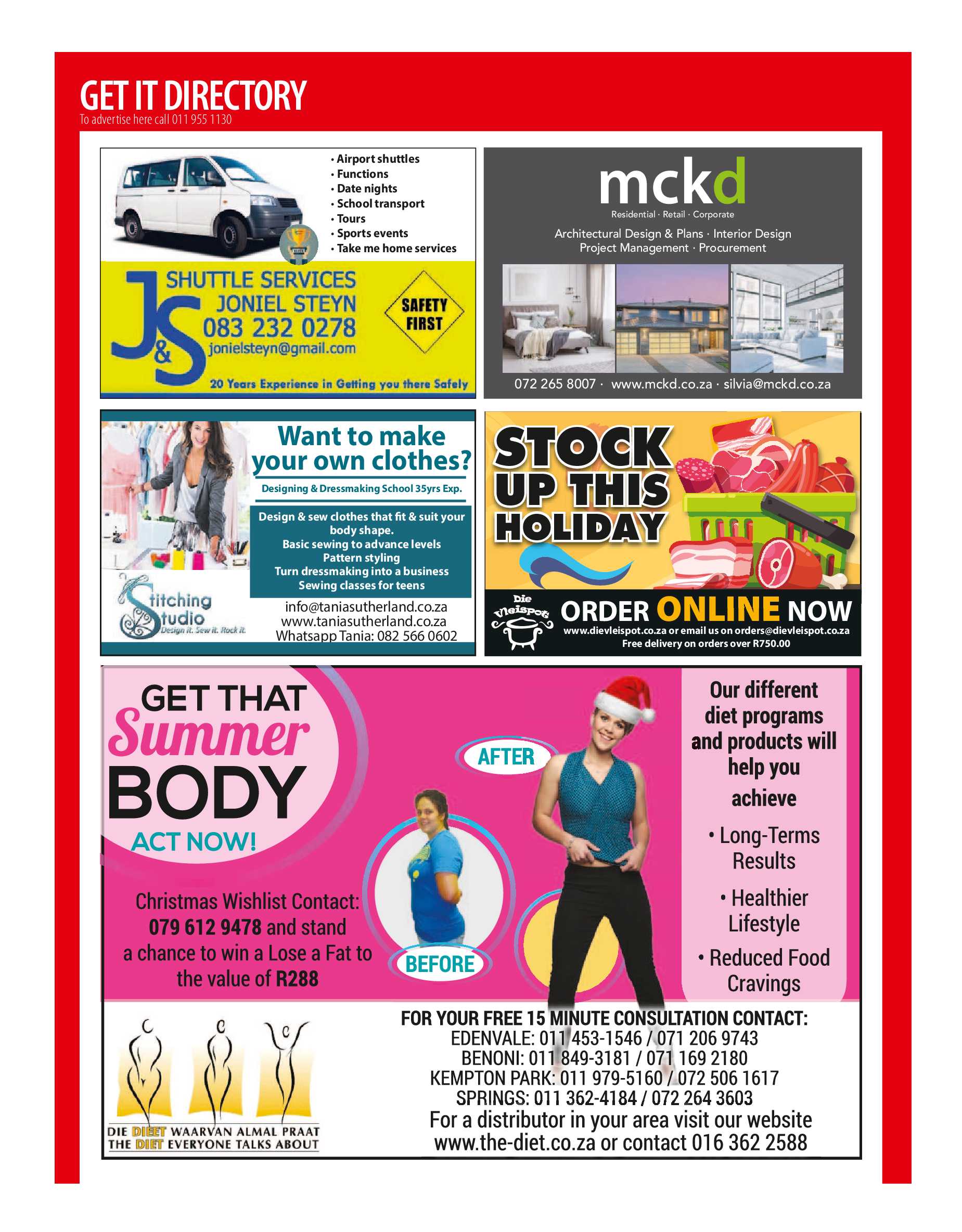 Get it JHB West – Dec 2018 – Jan 2019 page 50