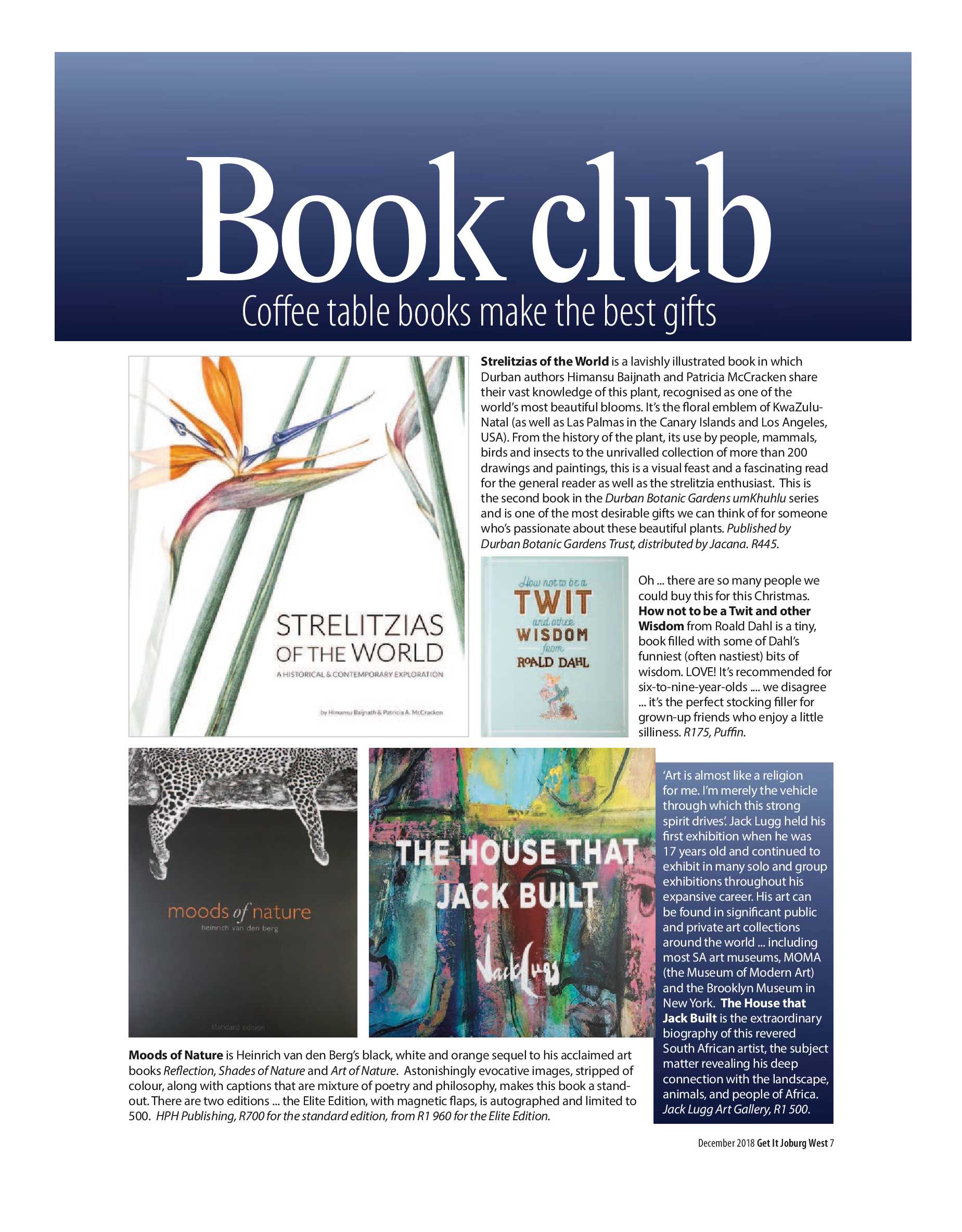 Get it JHB West – Dec 2018 – Jan 2019 page 7