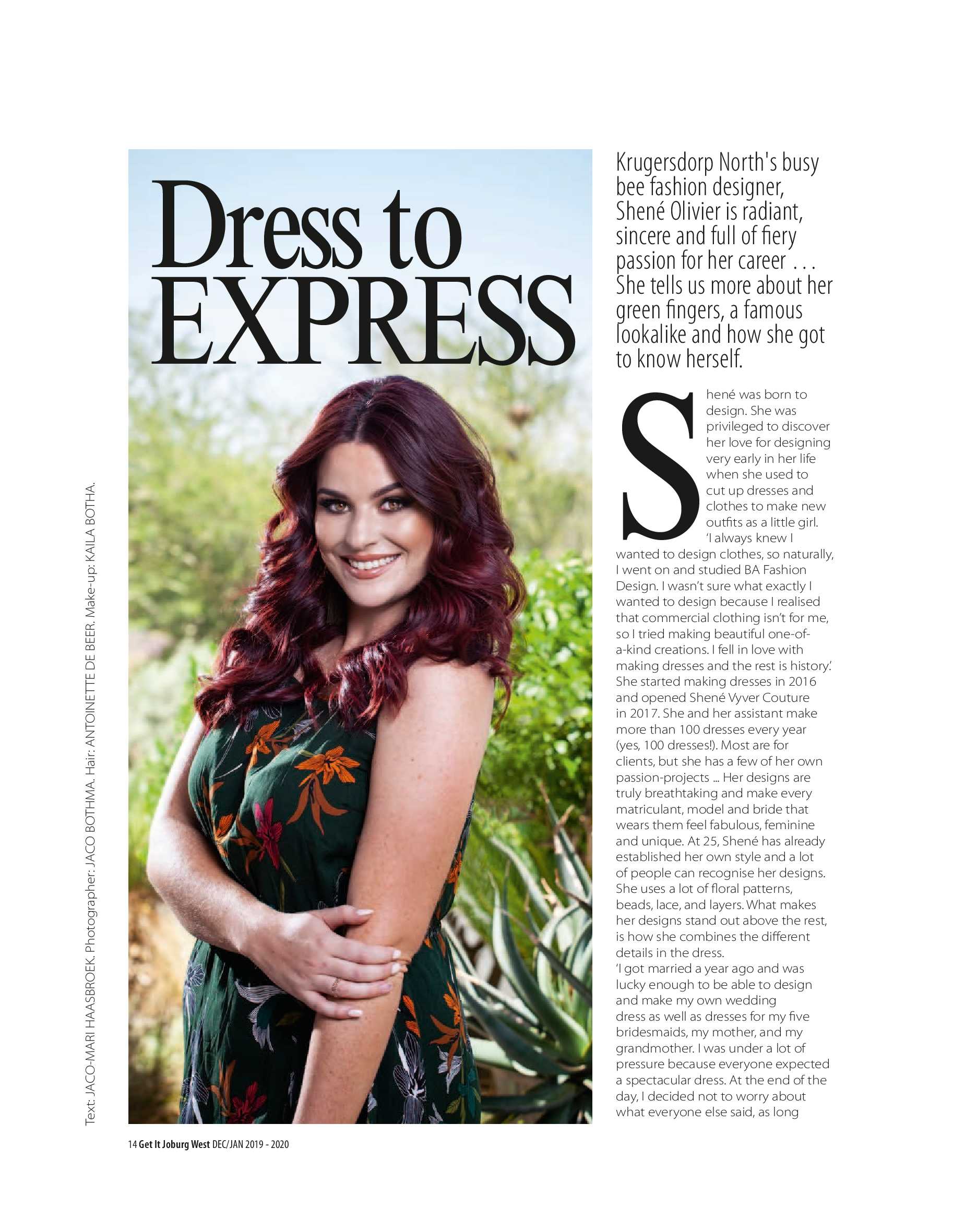 Get it JHB West – Dec 2019 / Jan 2020 page 14