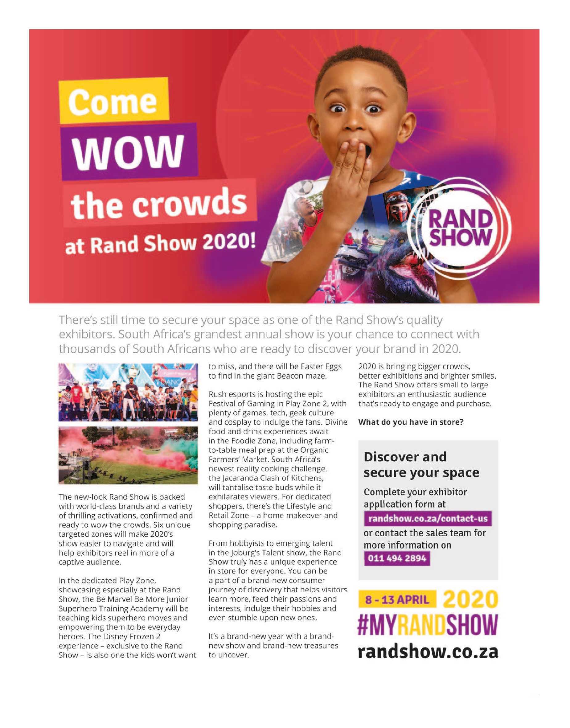 Get it JHB West – Dec 2019 / Jan 2020 page 18