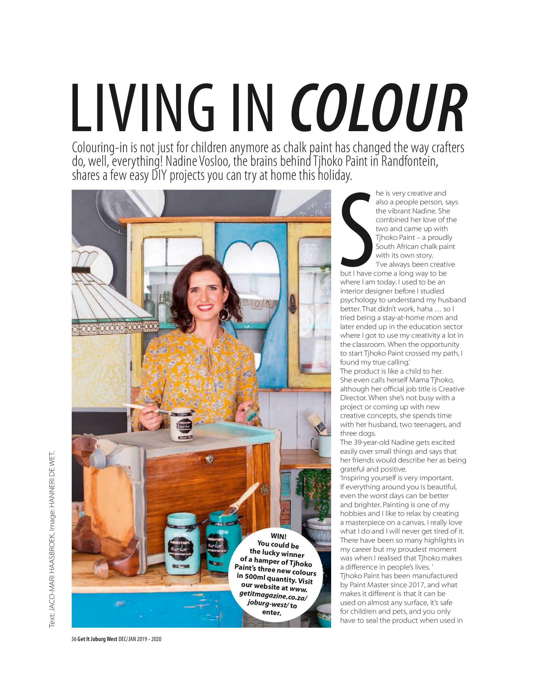 Get it JHB West – Dec 2019 / Jan 2020 page 36