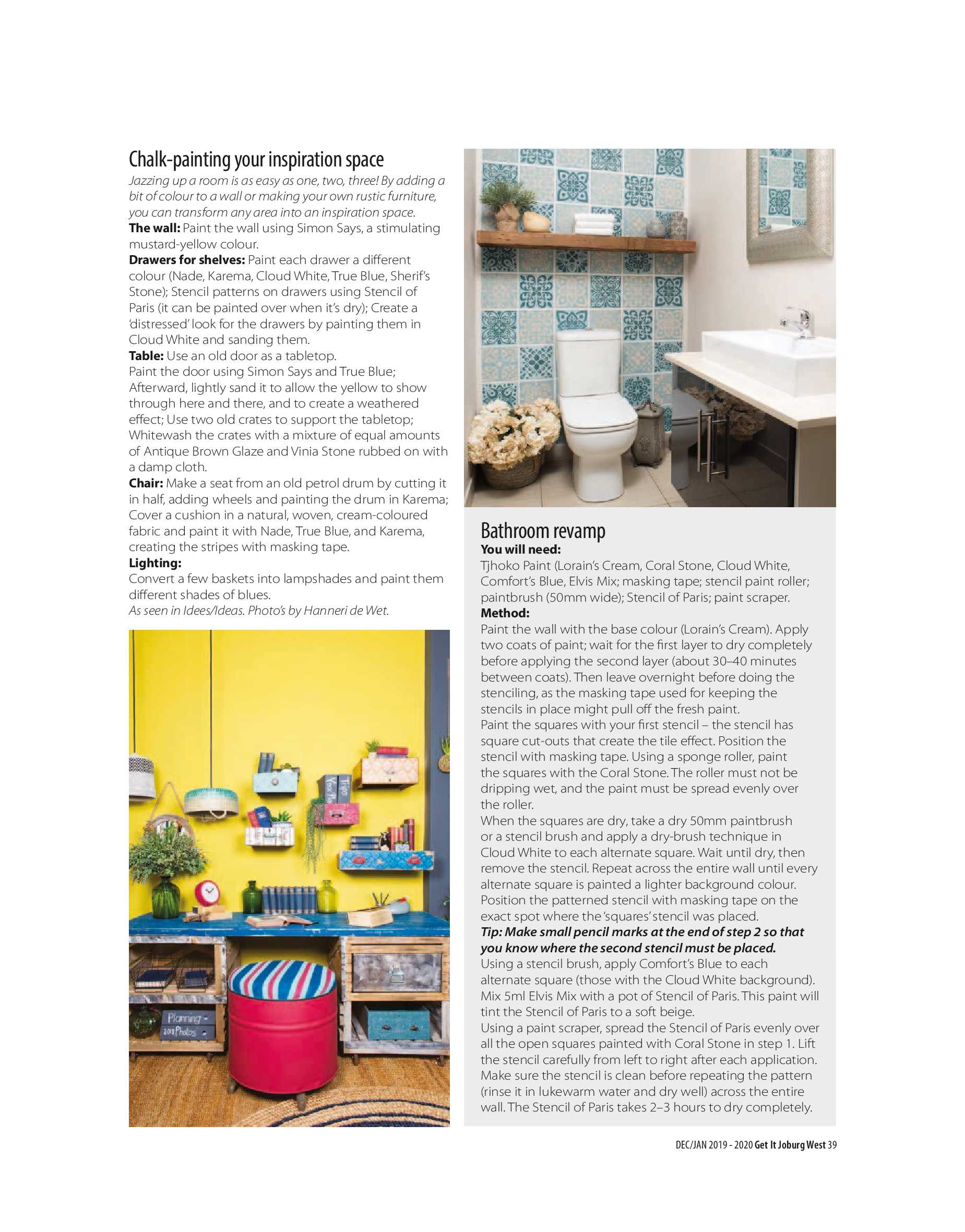 Get it JHB West – Dec 2019 / Jan 2020 page 39