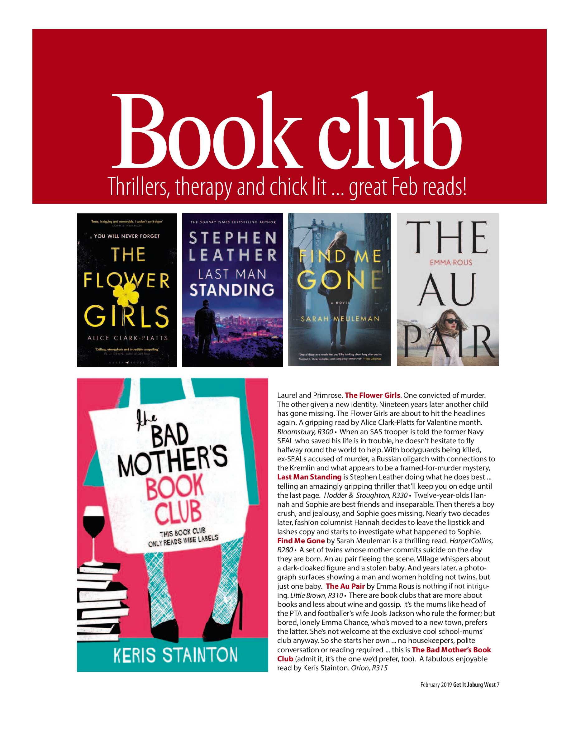 Get it JHB West – February 2019 page 7