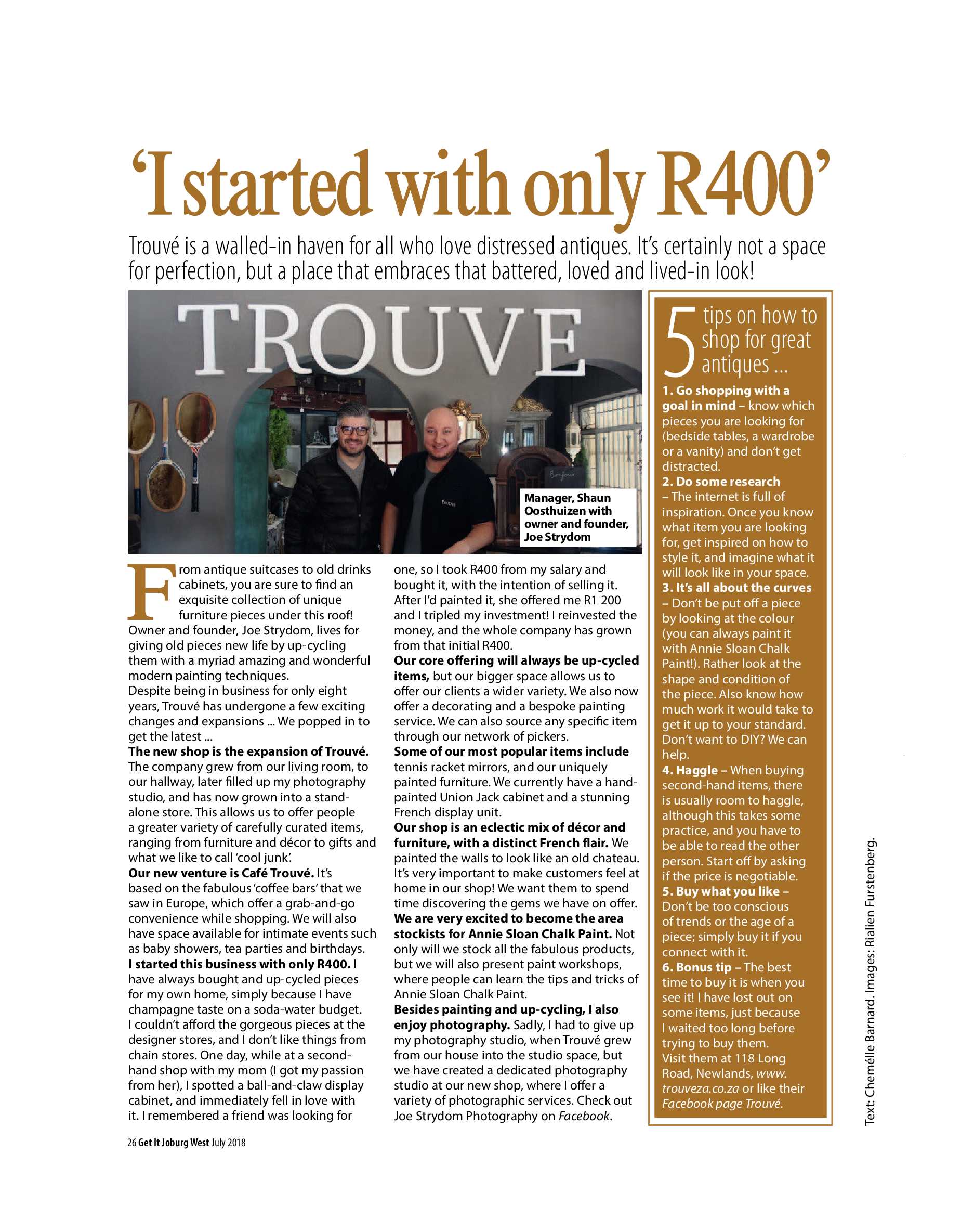 Get it JHB West – July 2018 page 26