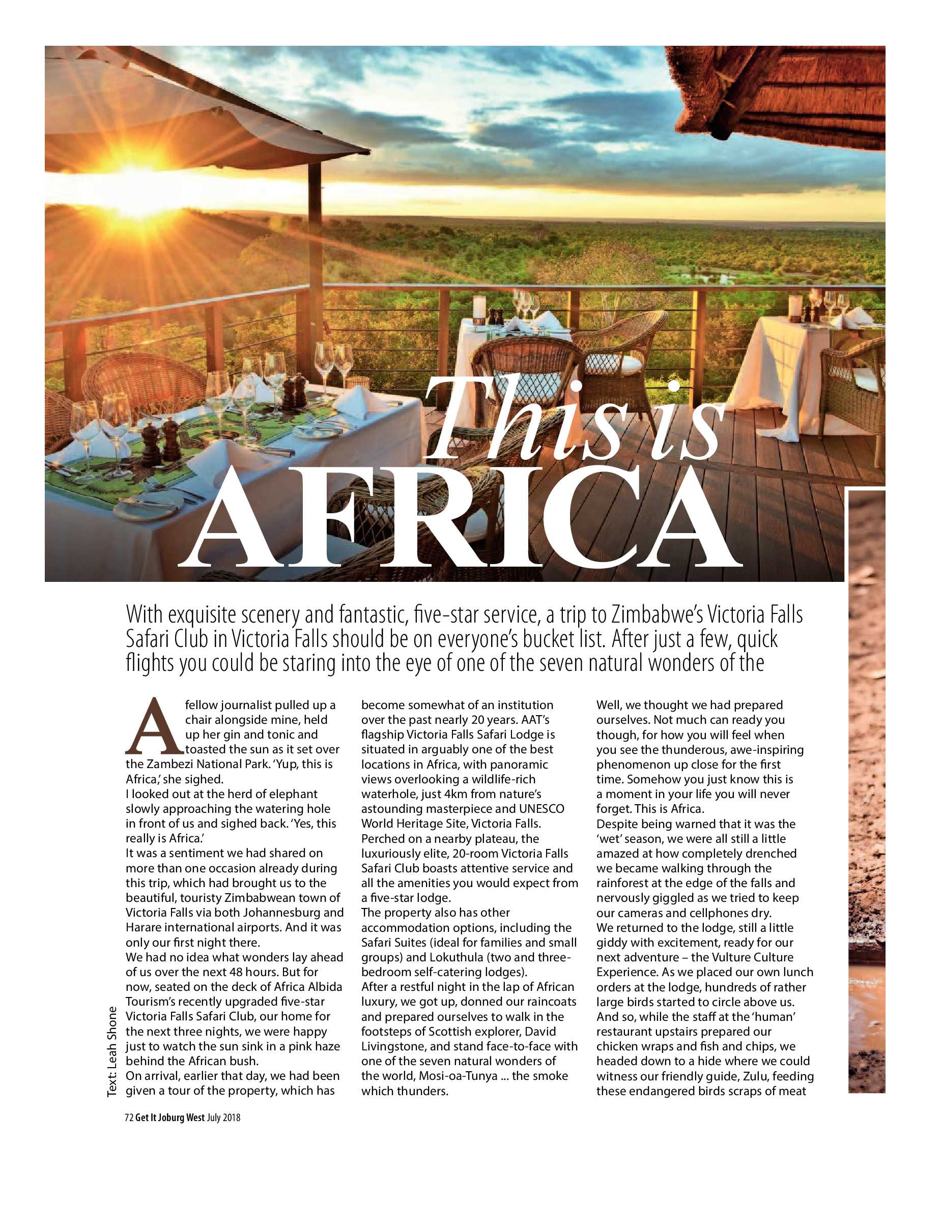 Get it JHB West – July 2018 page 72