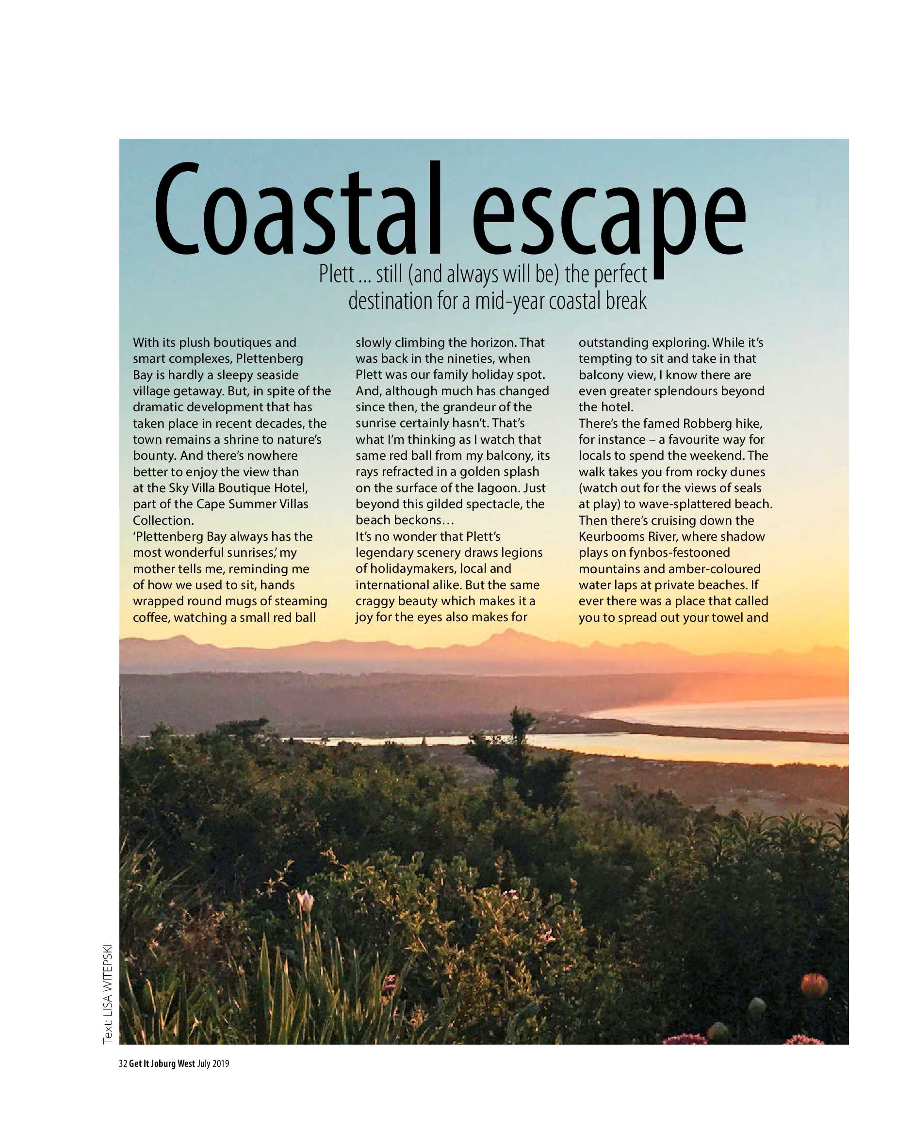 Get it JHB West – July 2019 page 32