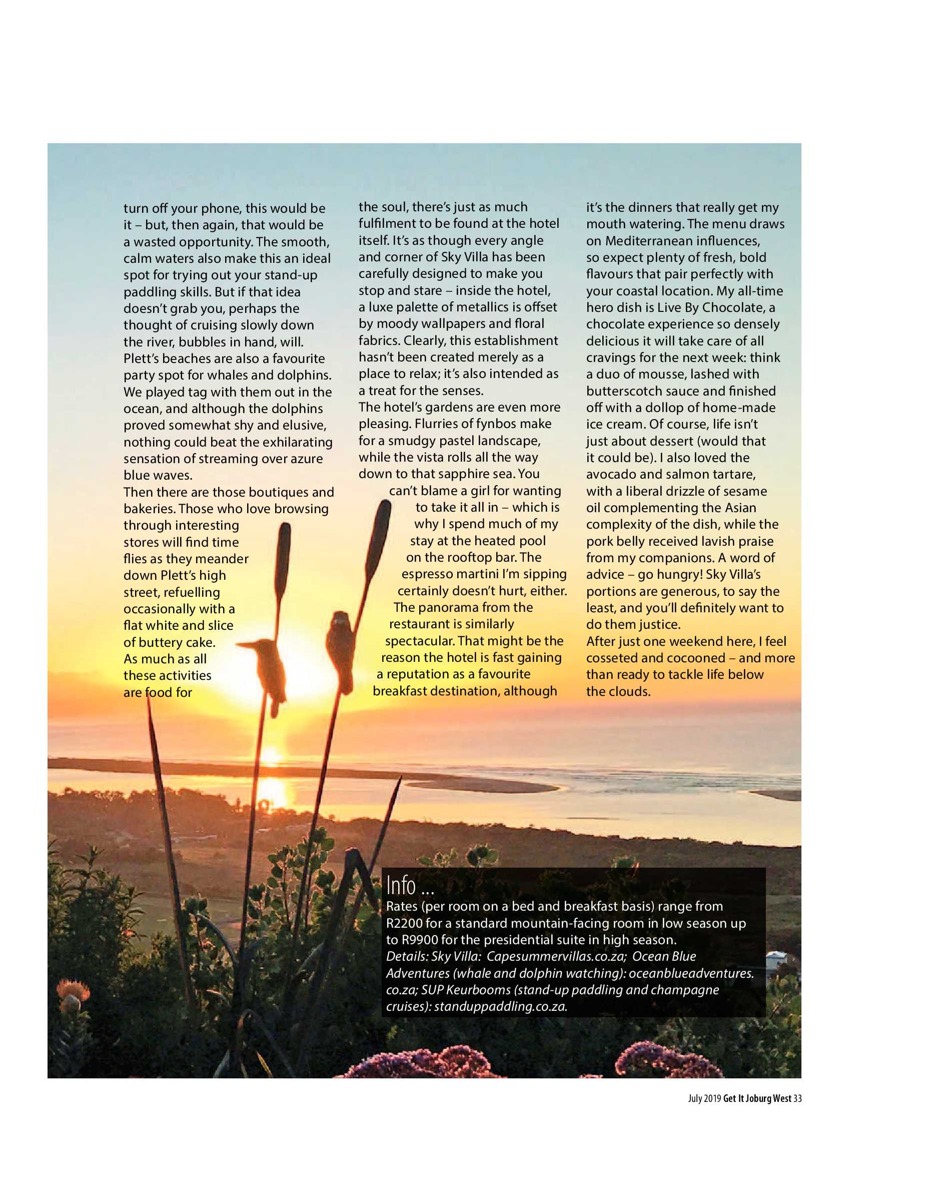 Get it JHB West – July 2019 page 33