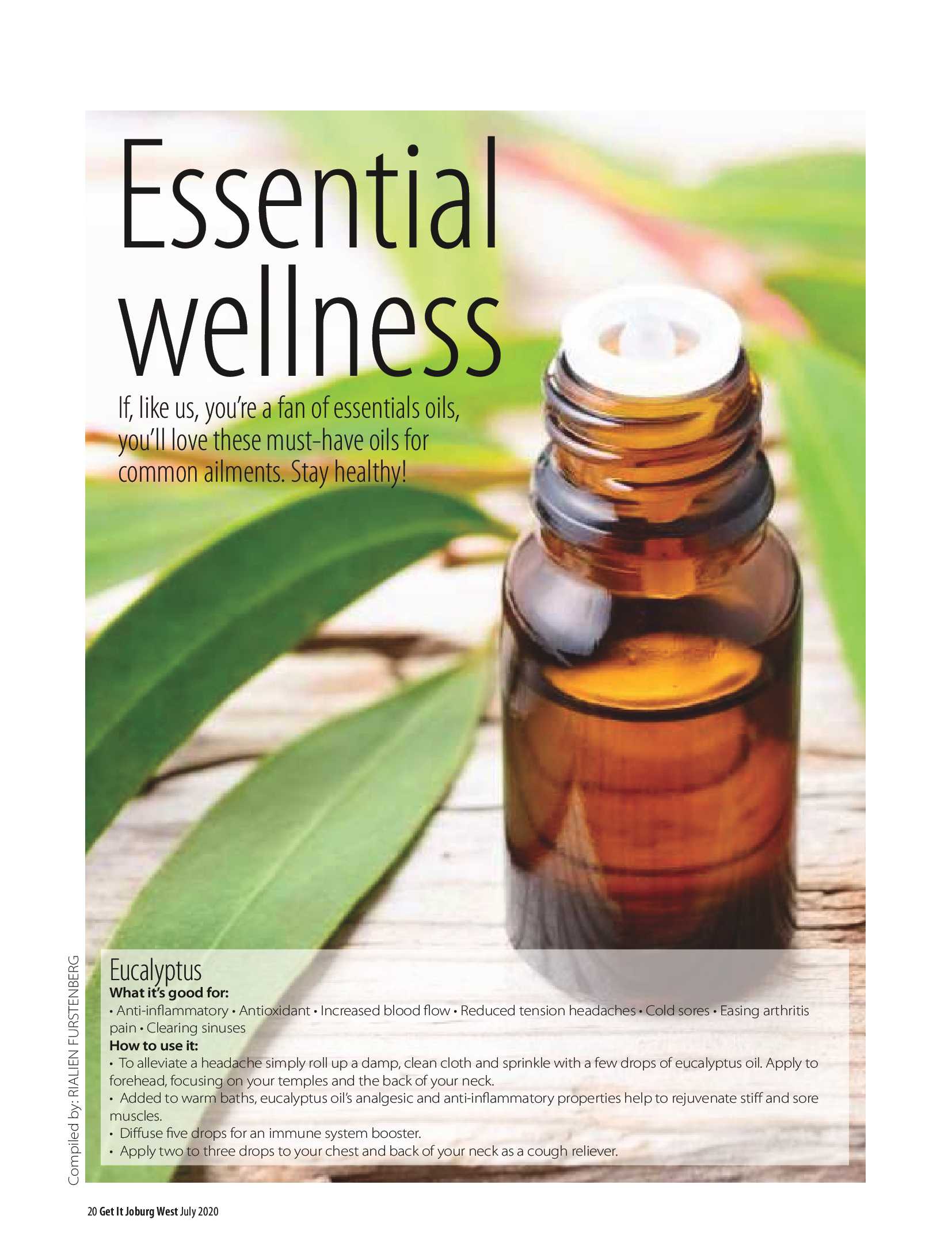 Get it JHB West – July 2020 page 20