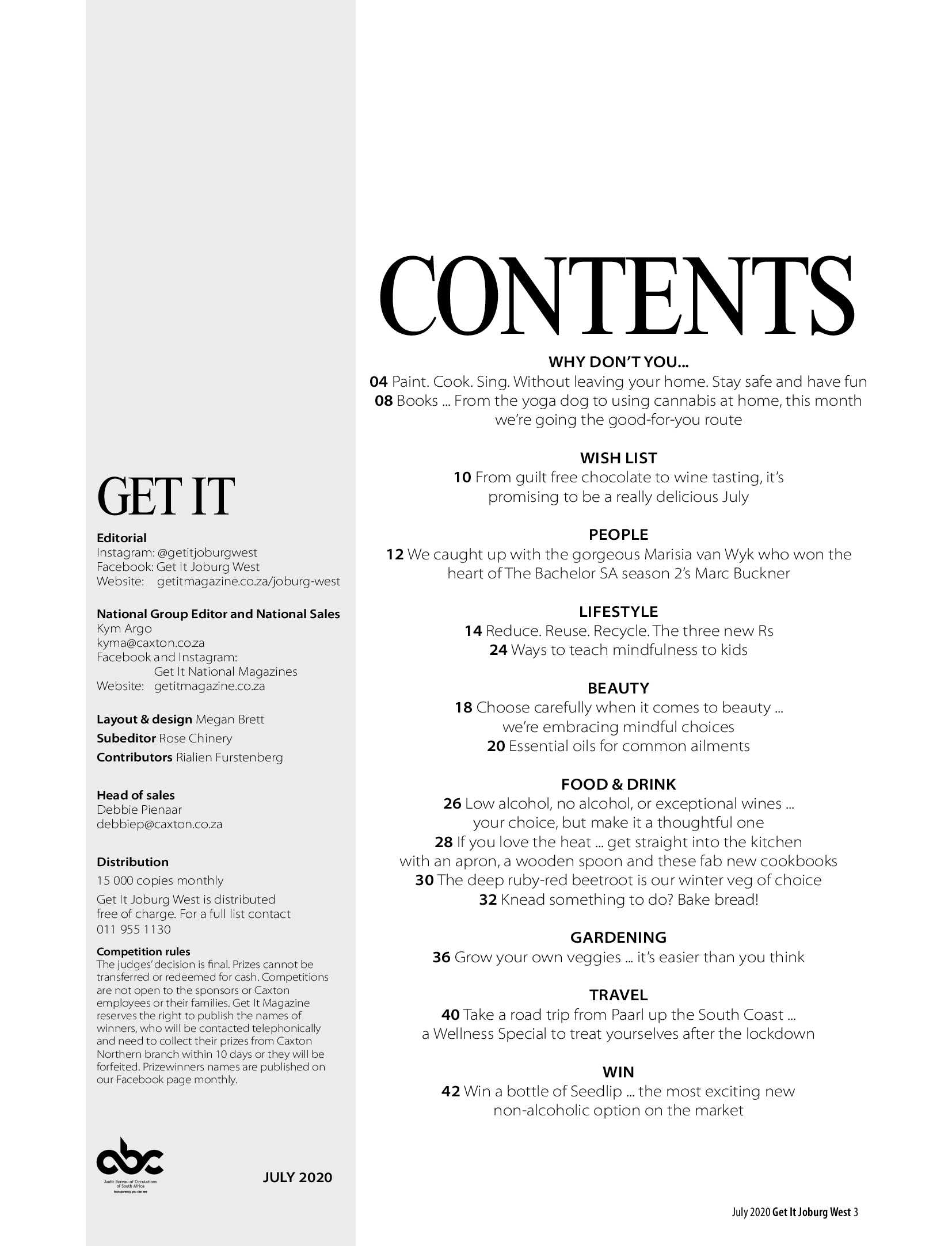 Get it JHB West – July 2020 page 3