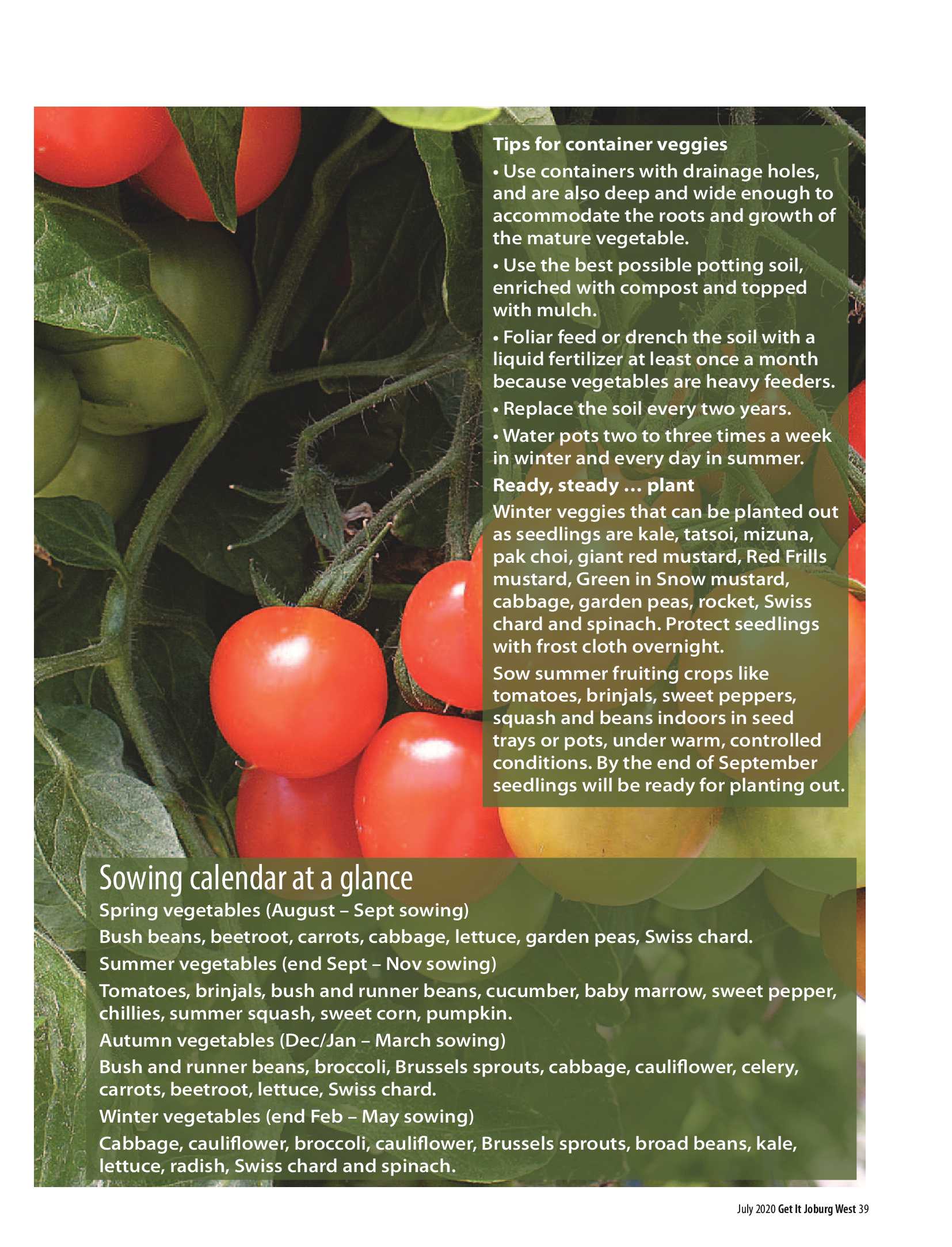 Get it JHB West – July 2020 page 39