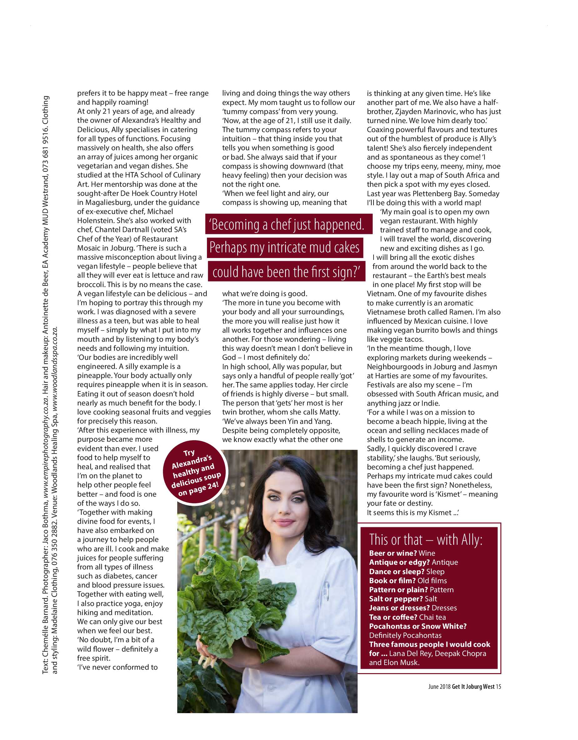 Get it JHB West – June 2018 page 15