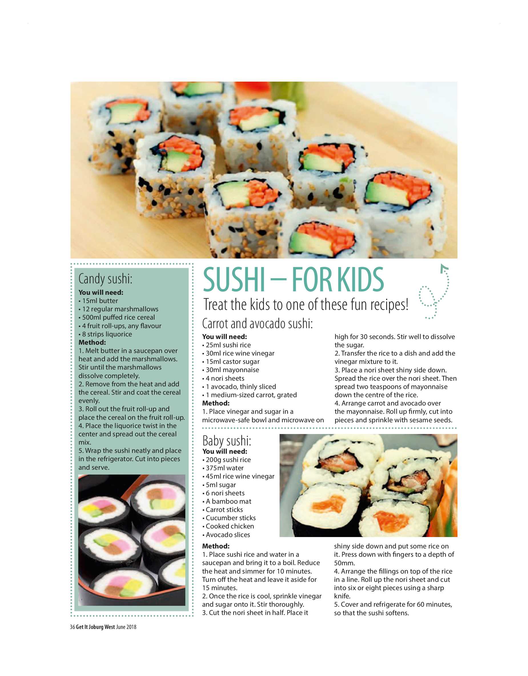 Get it JHB West – June 2018 page 36