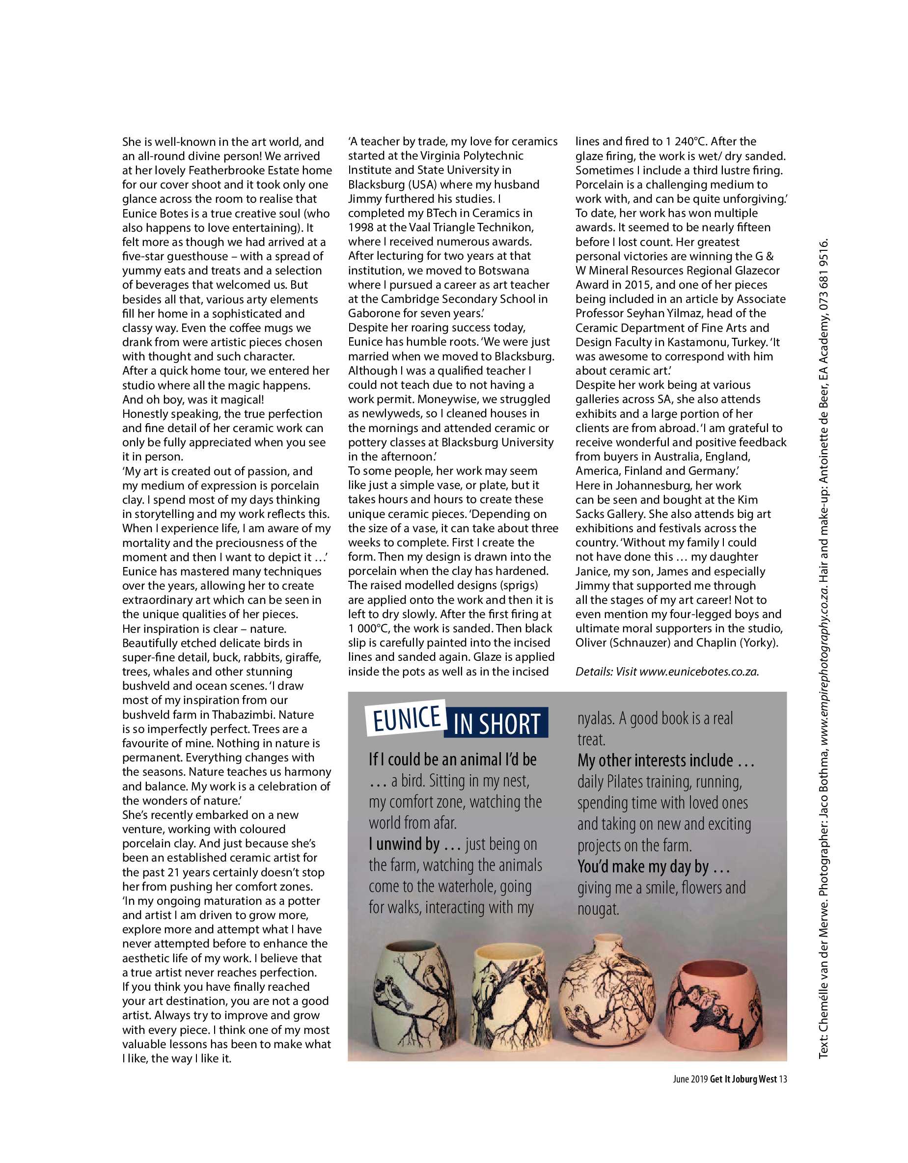 Get it JHB West – June 2019 page 13