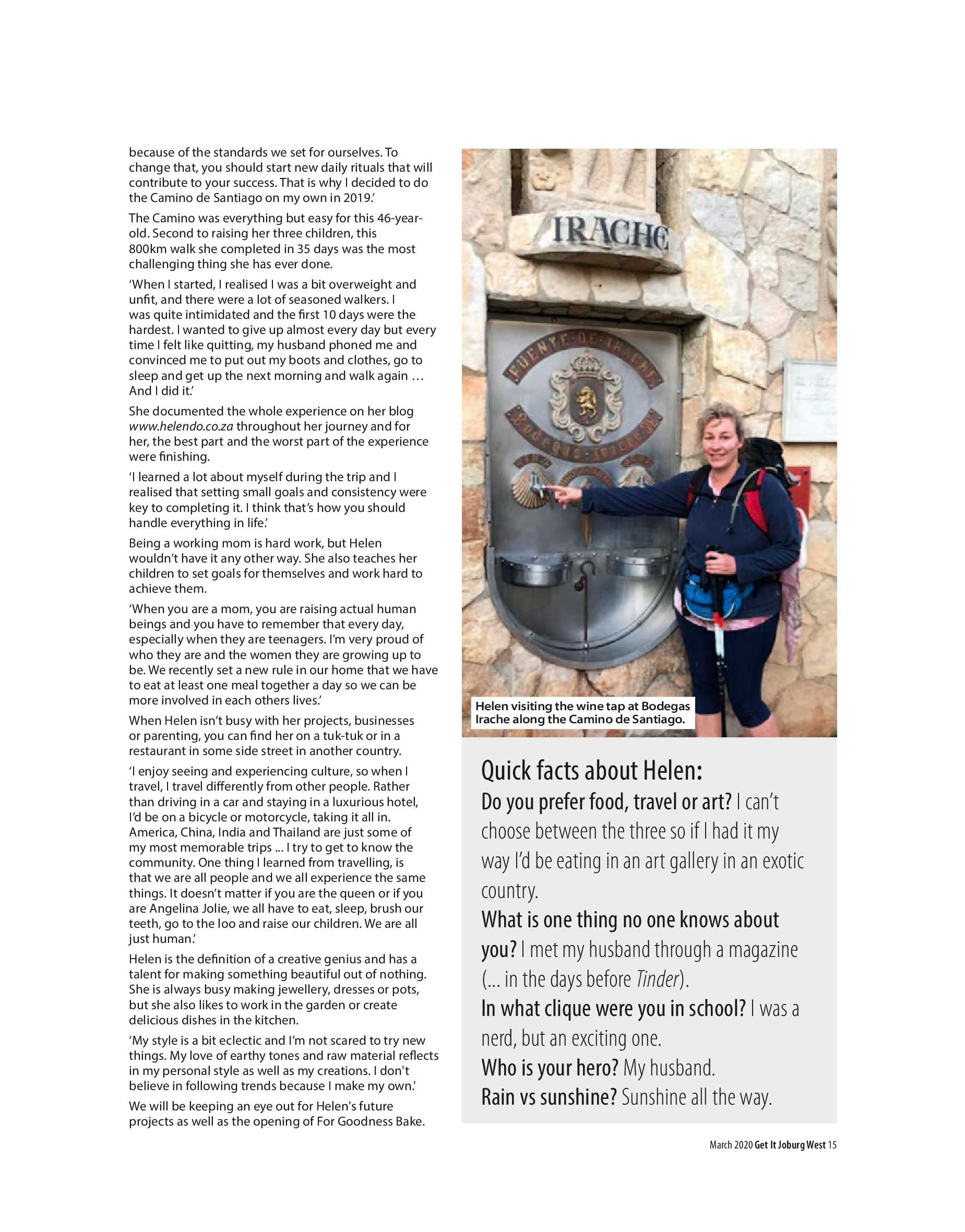 Get it JHB West – March 2020 page 15