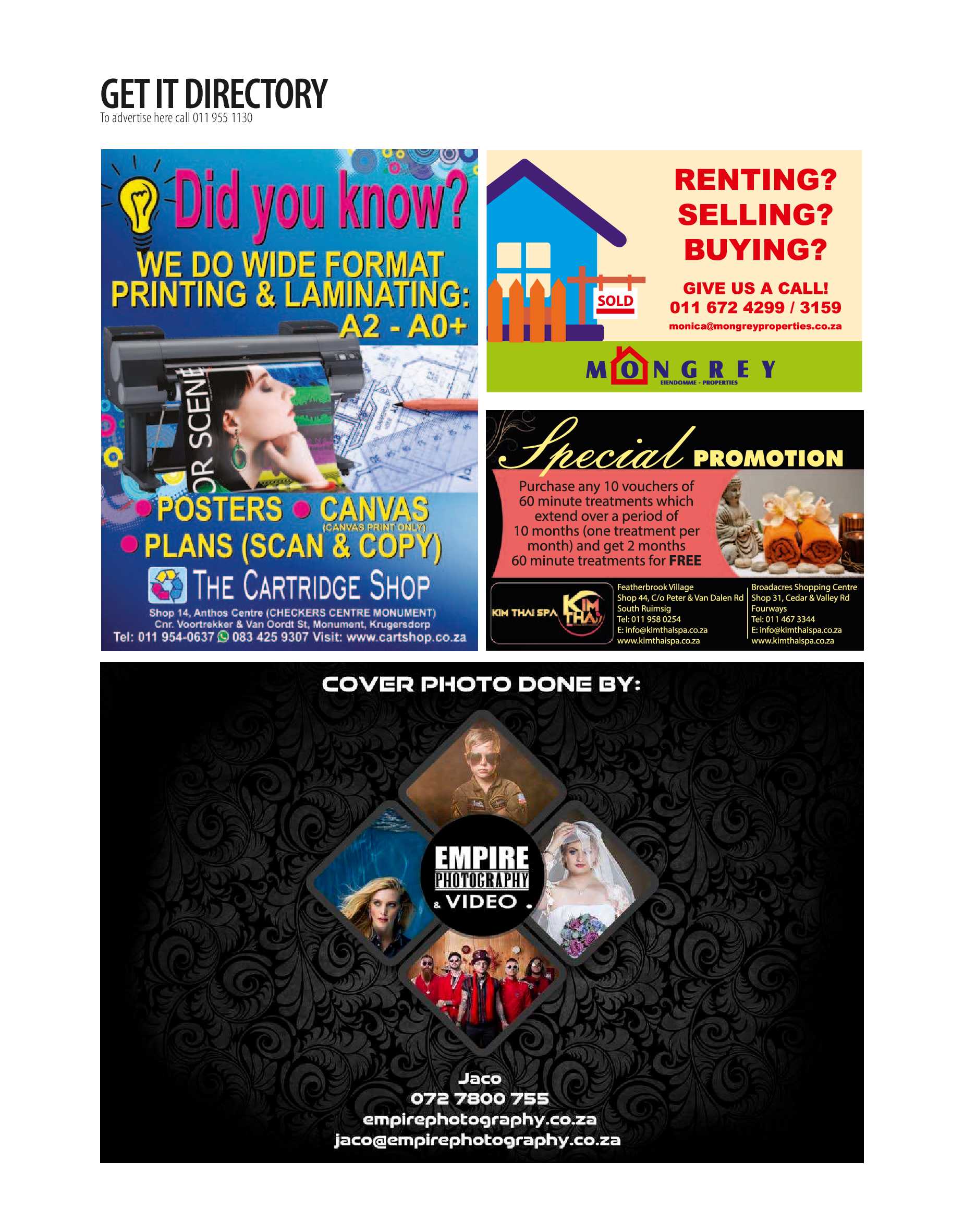 Get it JHB West – March 2020 page 28