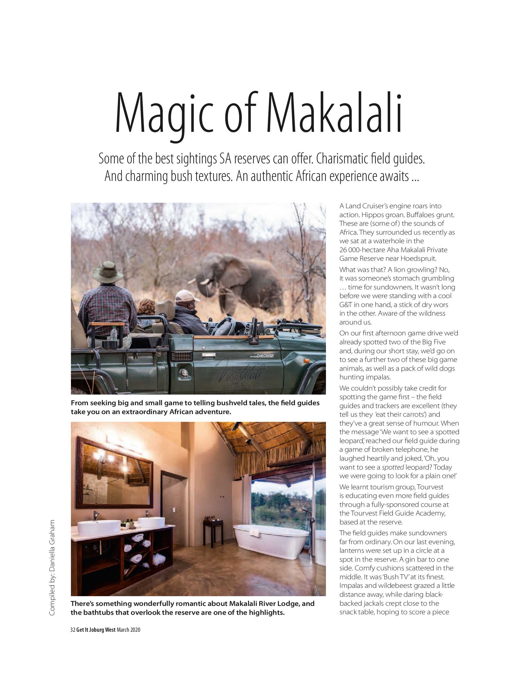 Get it JHB West – March 2020 page 32