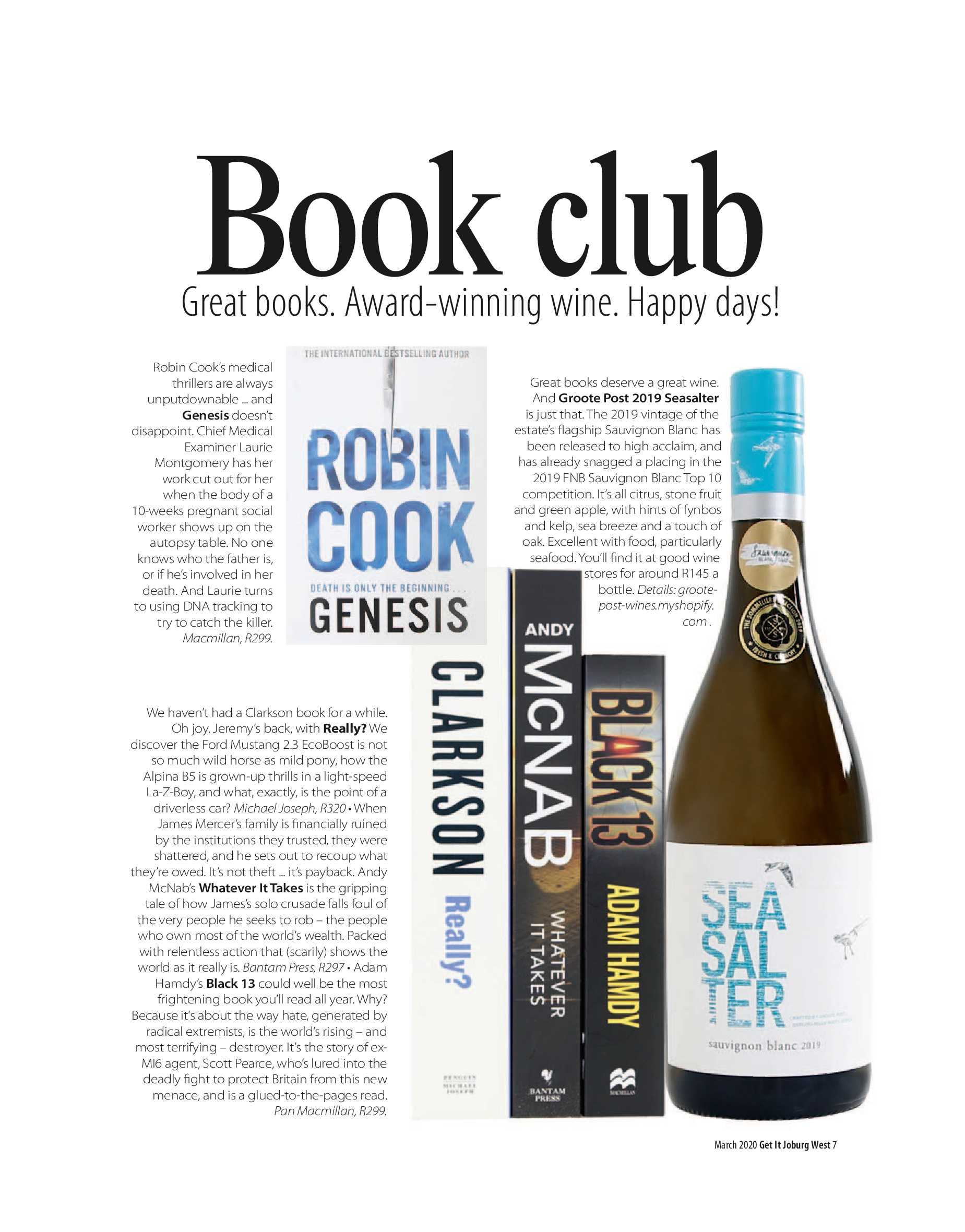 Get it JHB West – March 2020 page 7