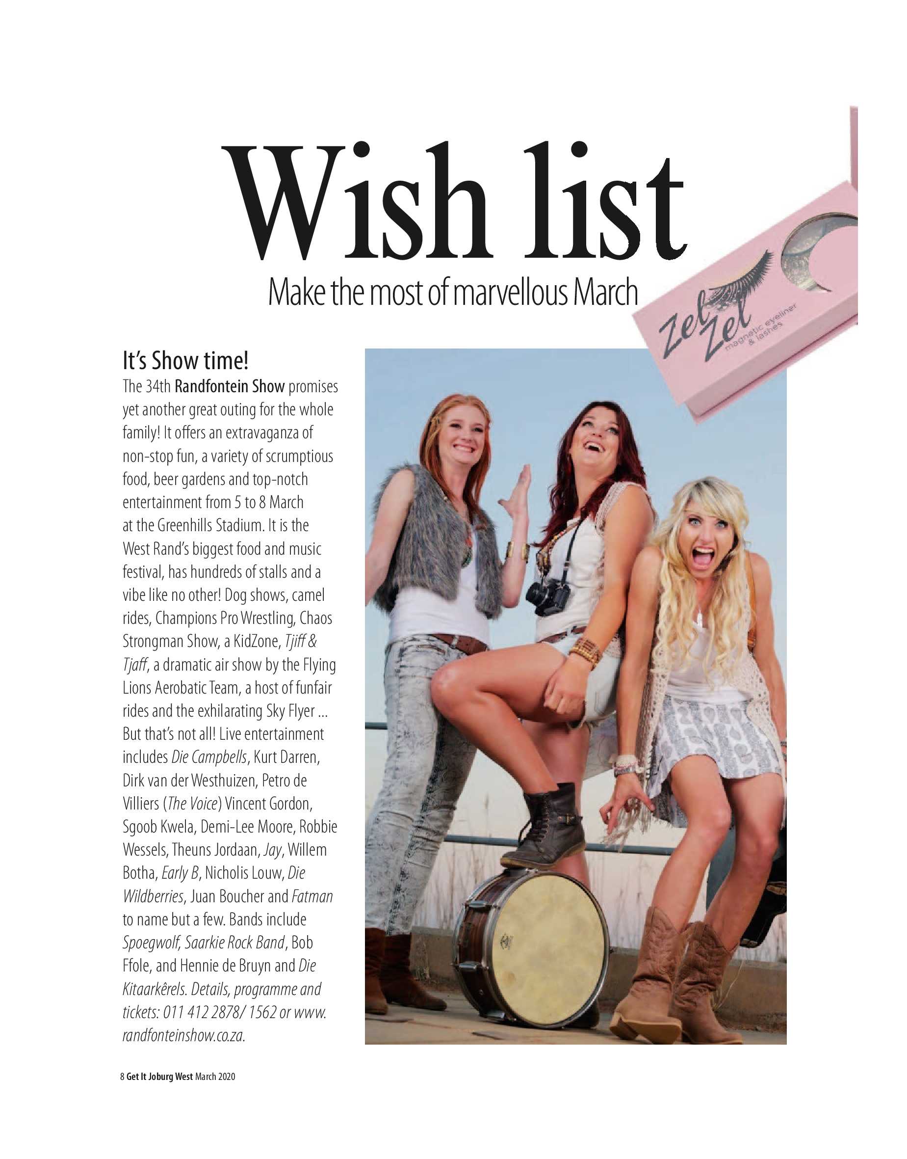 Get it JHB West – March 2020 page 8