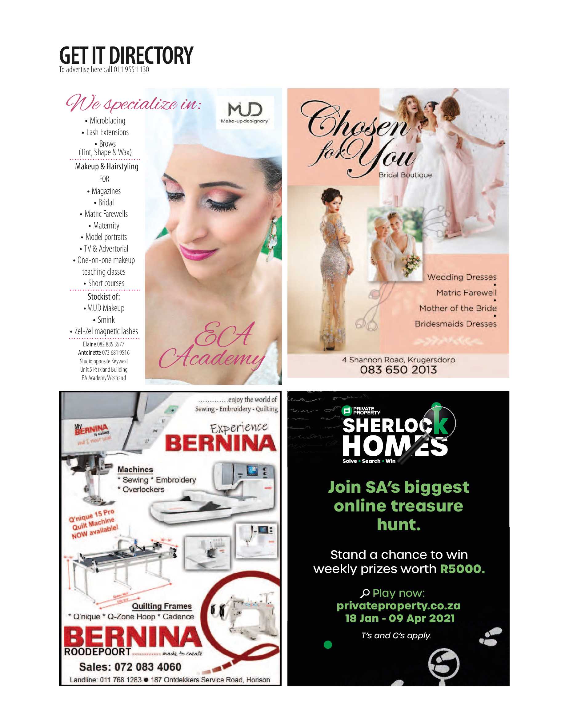 Get it JHB West – March 2021 page 28