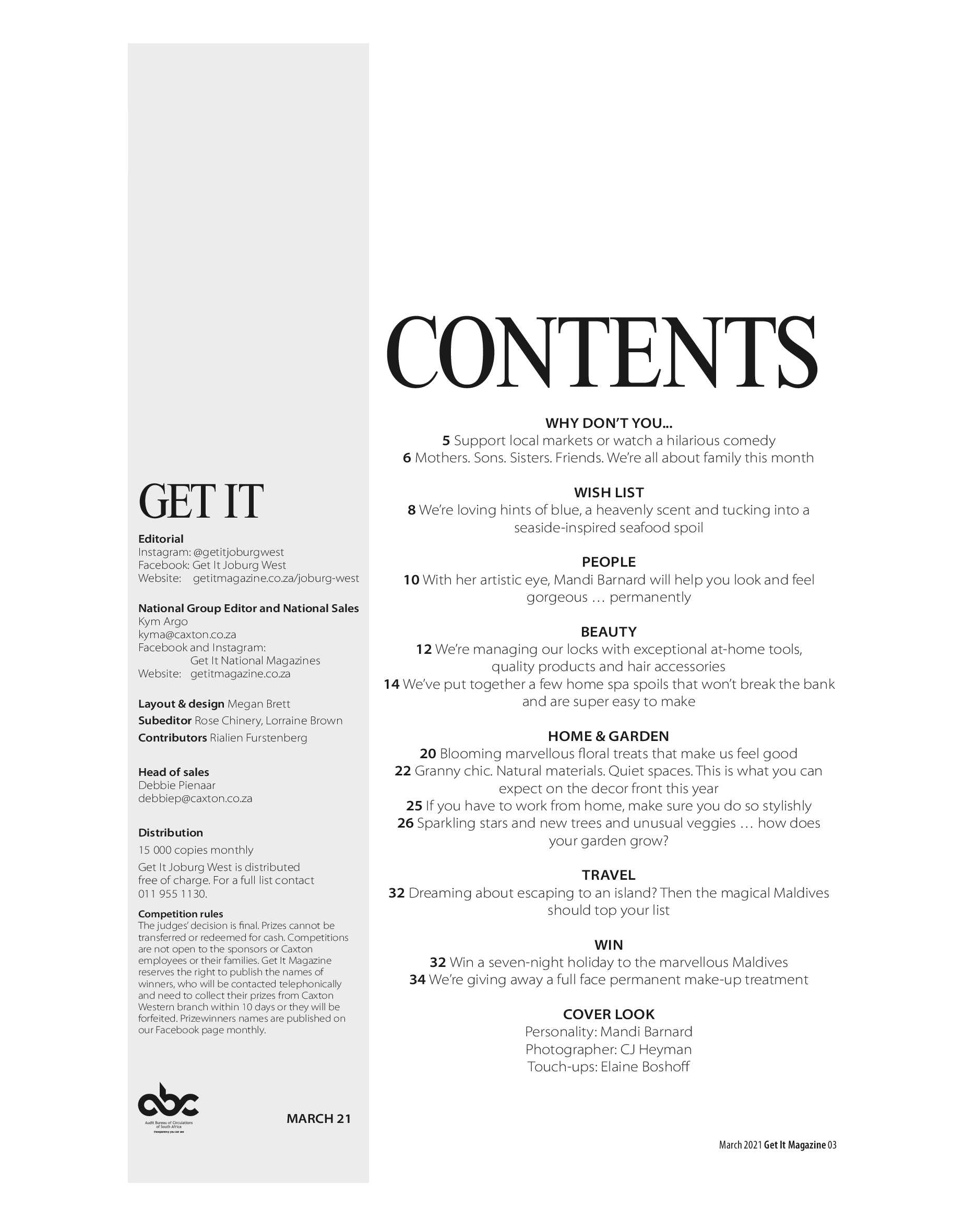 Get it JHB West – March 2021 page 3