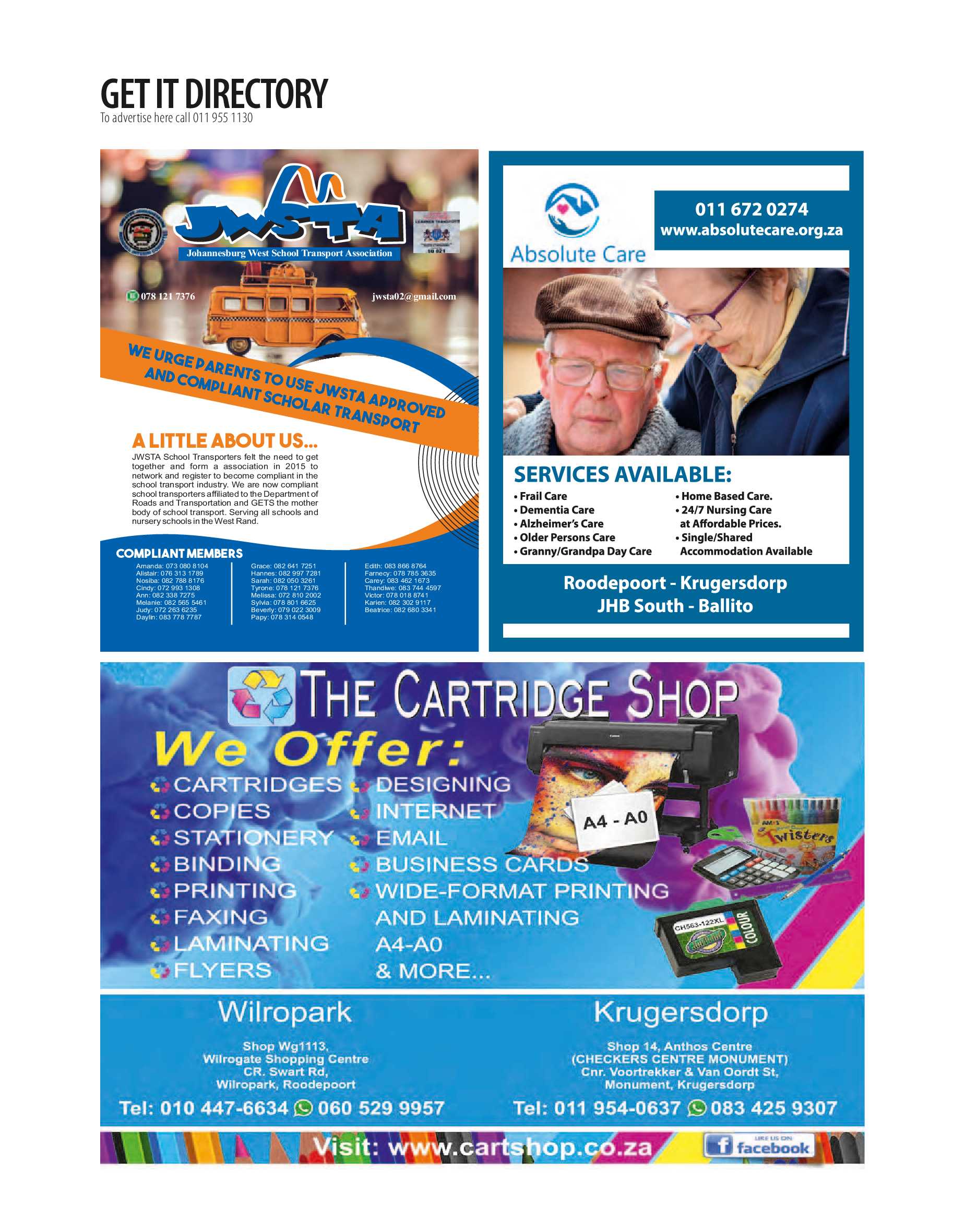 Get it JHB West – March 2021 page 30