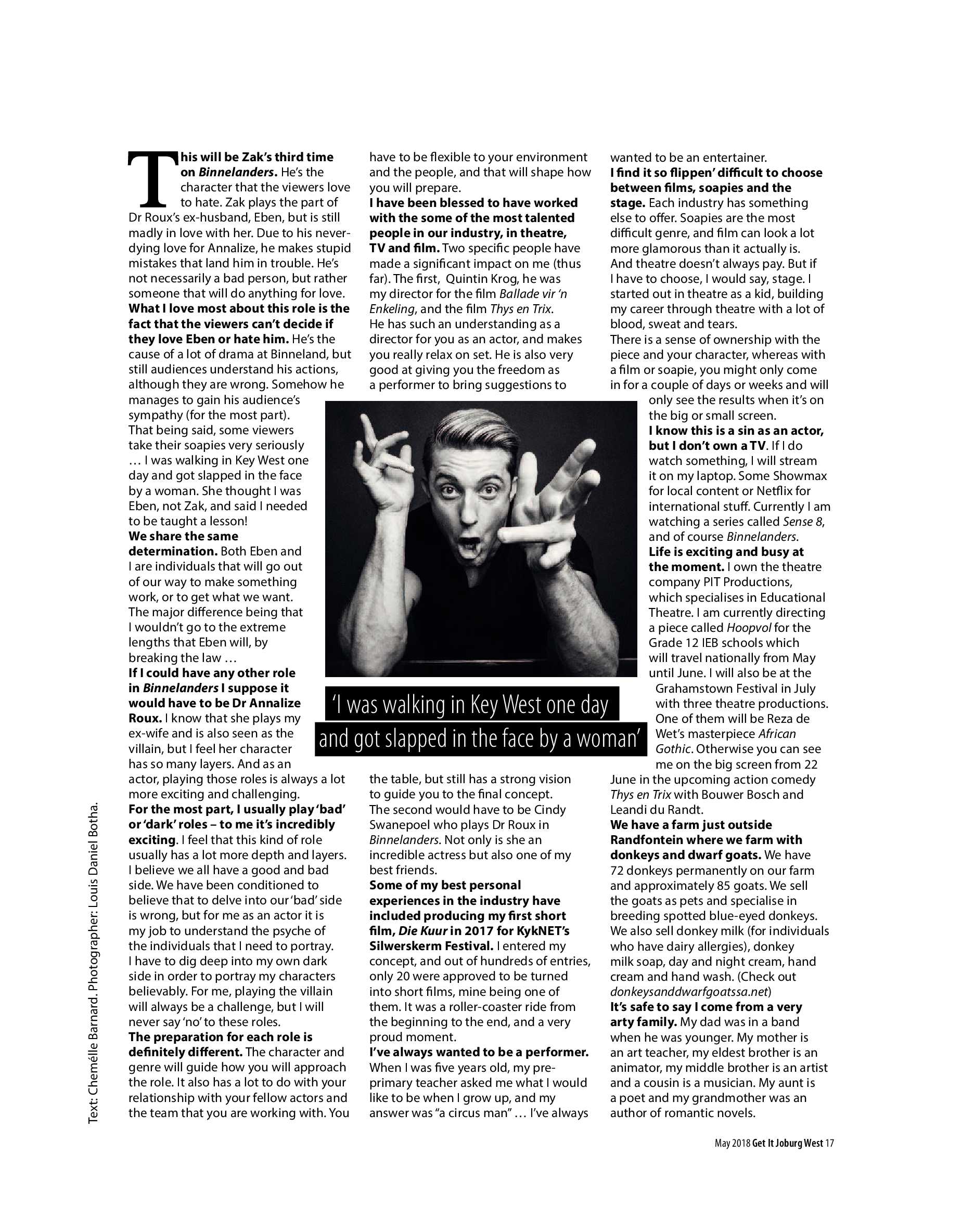 Get it JHB West – May 2018 page 17